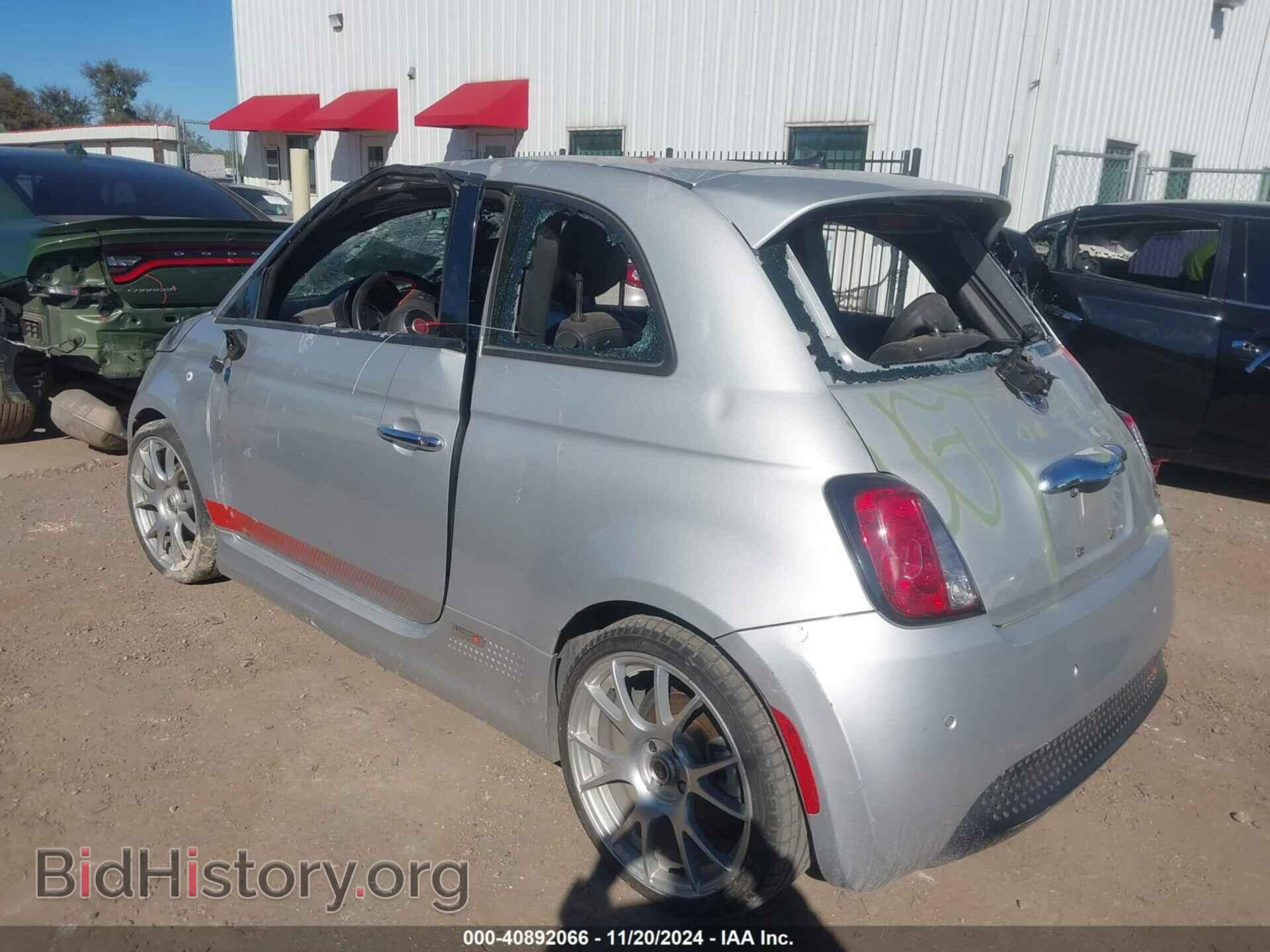 2014 FIAT 500E - VIN: 3C3CFFGE4ET225567 - Фото 3