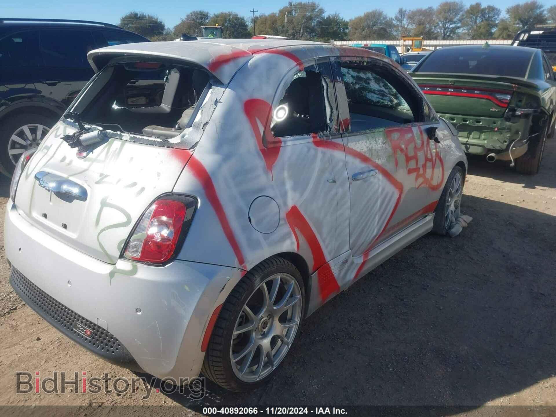2014 FIAT 500E - VIN: 3C3CFFGE4ET225567 - Фото 4