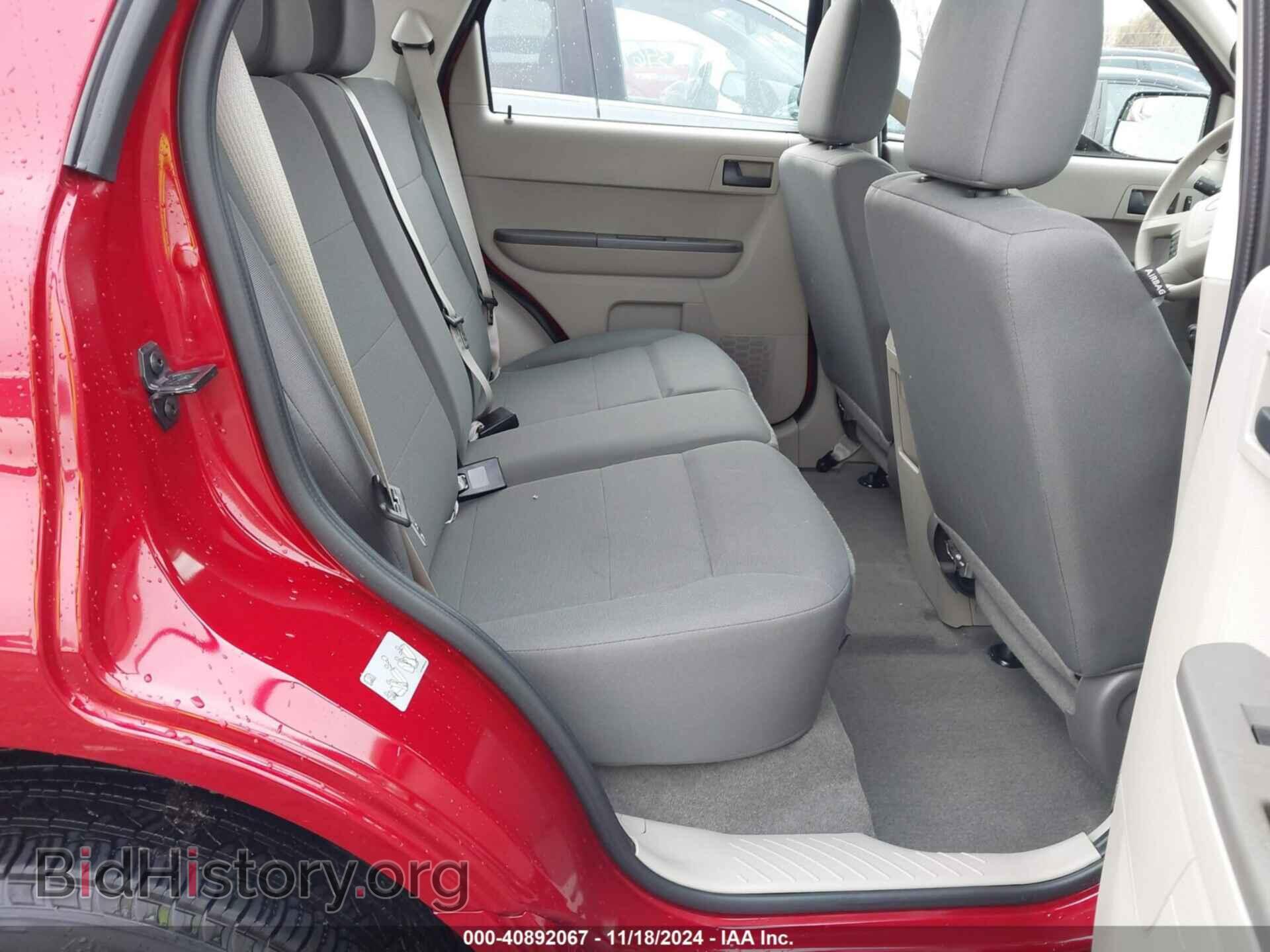 2010 FORD ESCAPE - VIN: 1FMCU0C73AKD12177 - Фото 8