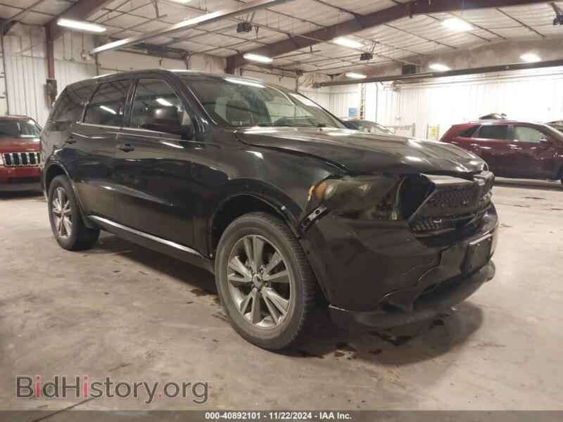 2013 Dodge DURANGO SXT (VIN 1C4RDJAG9DC601490) — фото 1 из 19, IAAI, повреждение: передняя часть