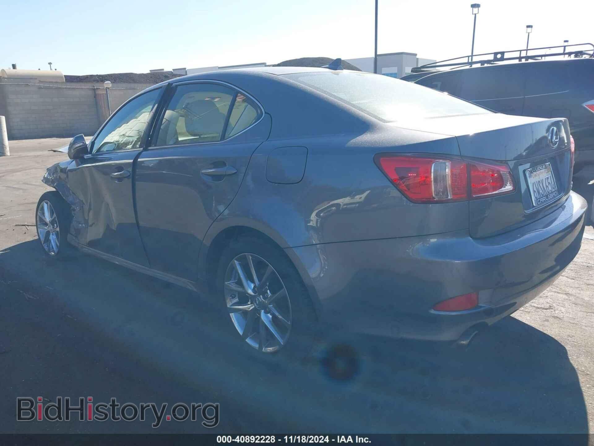 2012 LEXUS IS 250 - VIN: JTHBF5C21C5168513 - Фото 3