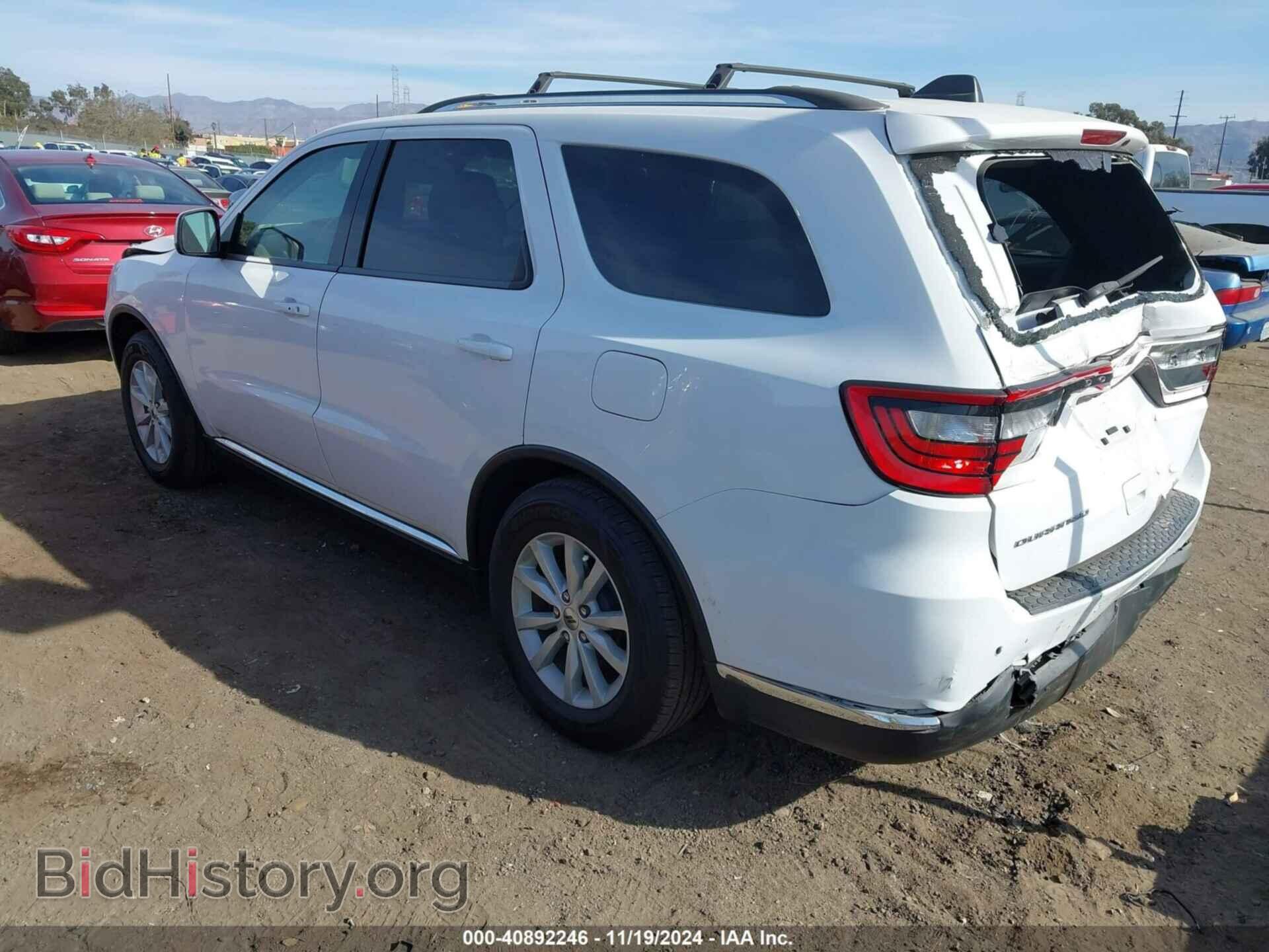 2020 DODGE DURANGO - VIN: 1C4RDHAG7LC129748 - Фото 3