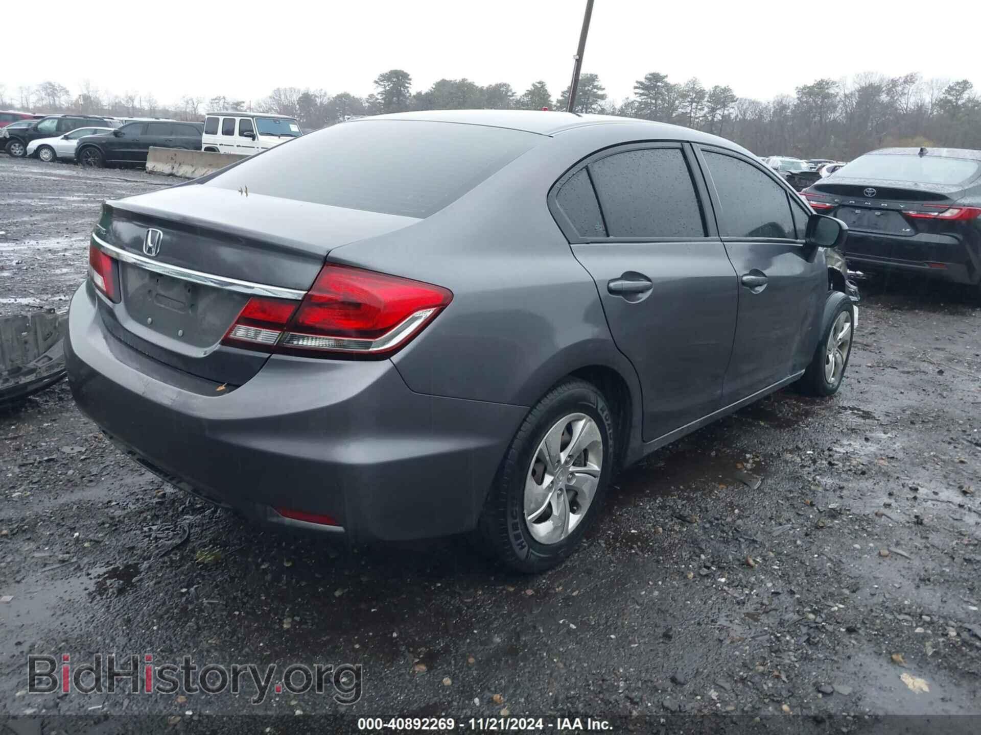 2015 HONDA CIVIC - VIN: 19XFB2F50FE705240 - Фото 4