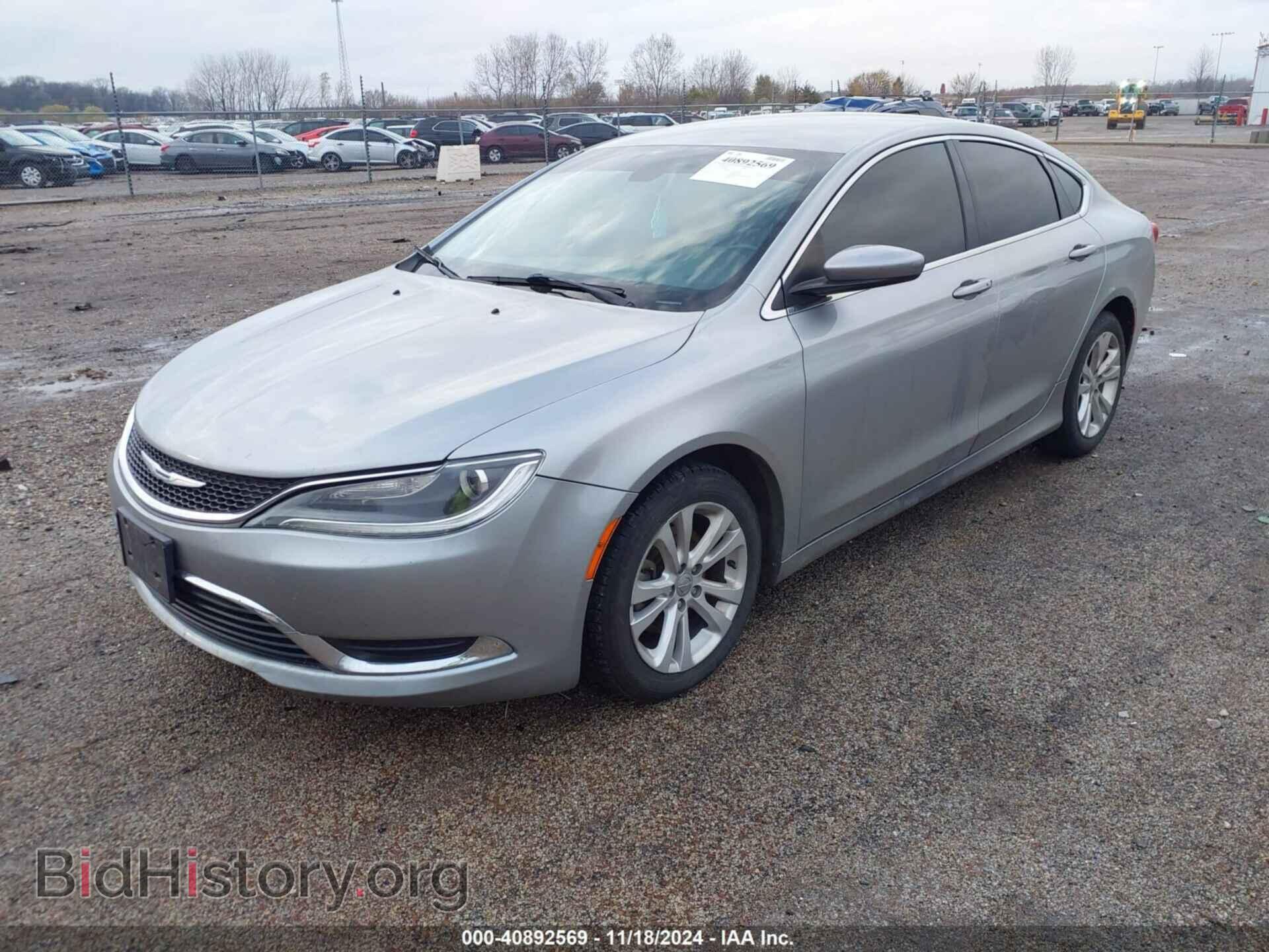 2015 CHRYSLER 200 - VIN: 1C3CCCAB1FN687740 - Фото 2