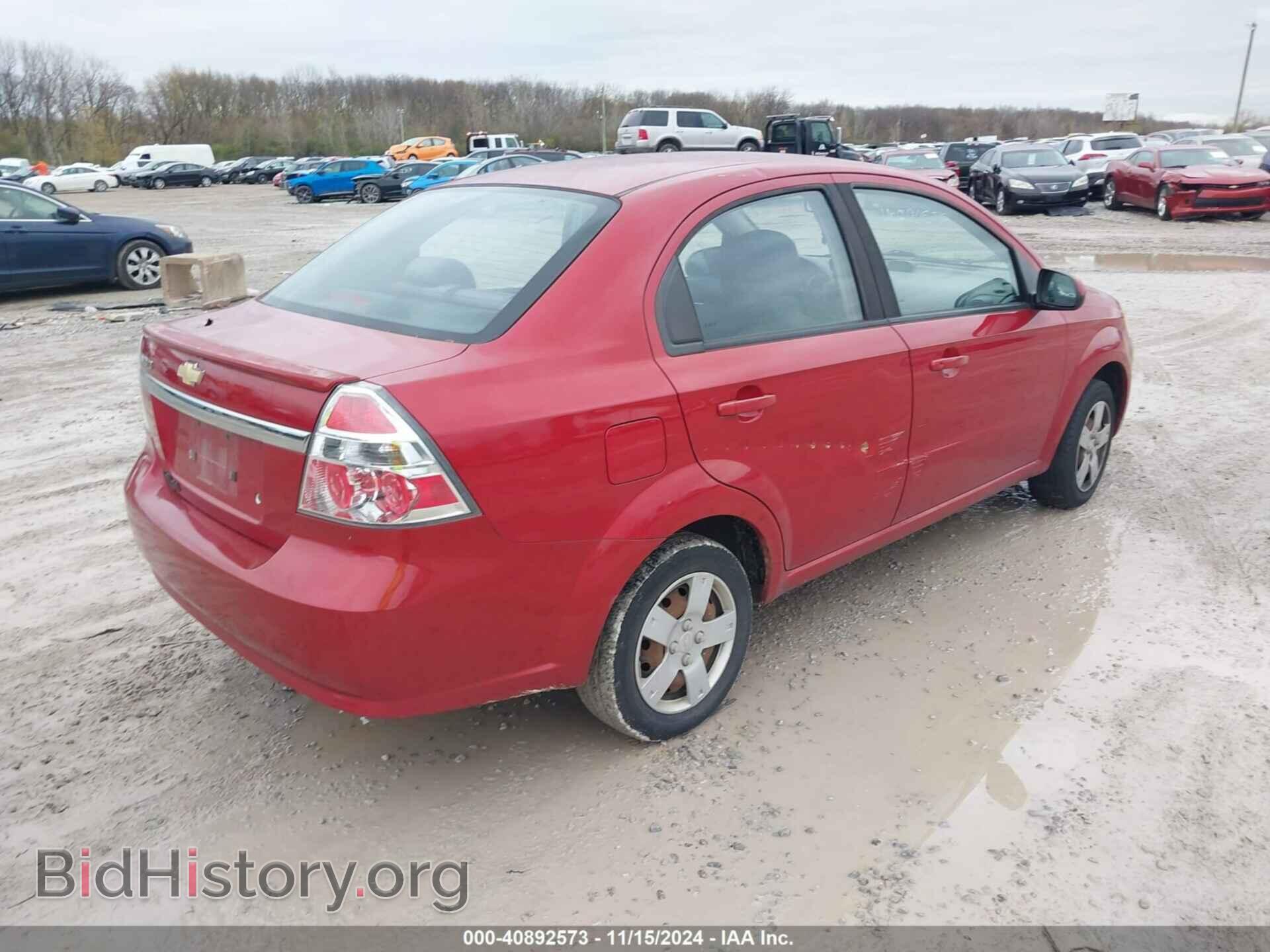 2011 CHEVROLET AVEO - VIN: KL1TD5DE6BB166381 - Фото 4