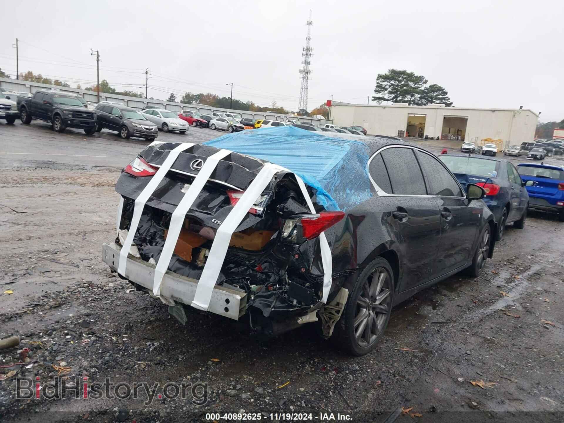 2013 LEXUS GS - VIN: JTHBE1BL6D5000275 - Фото 4