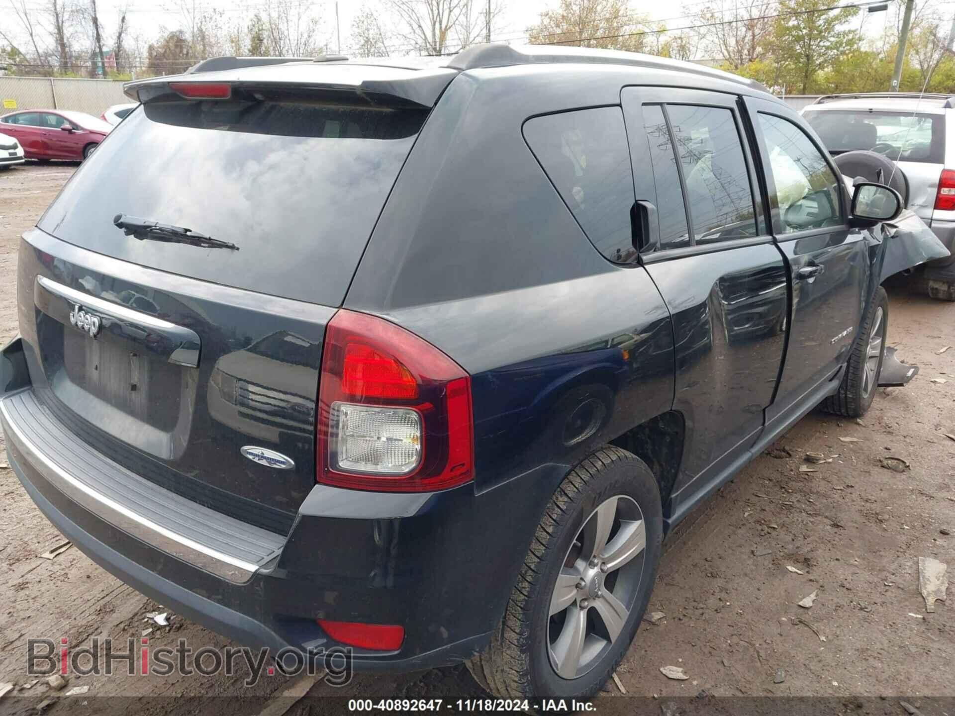 2016 JEEP COMPASS - VIN: 1C4NJCEAXGD815394 - Фото 4