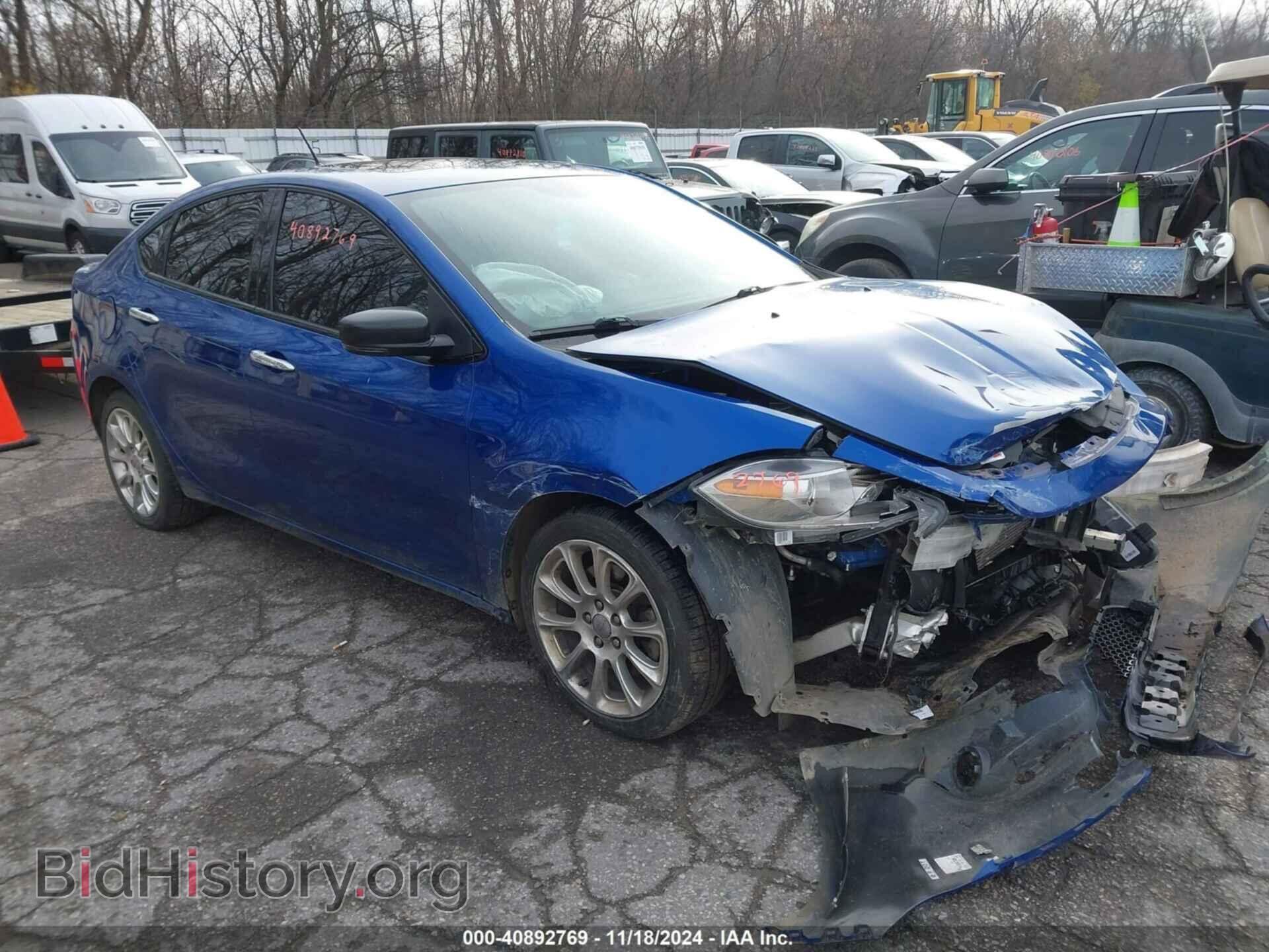 Photo 1C3CDFCH1DD313471 - DODGE DART 2013