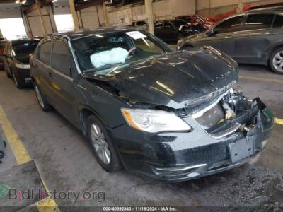 2013 Chrysler 200 Touring, black — VIN 1C3CCBBB2DN743769, IAAI
