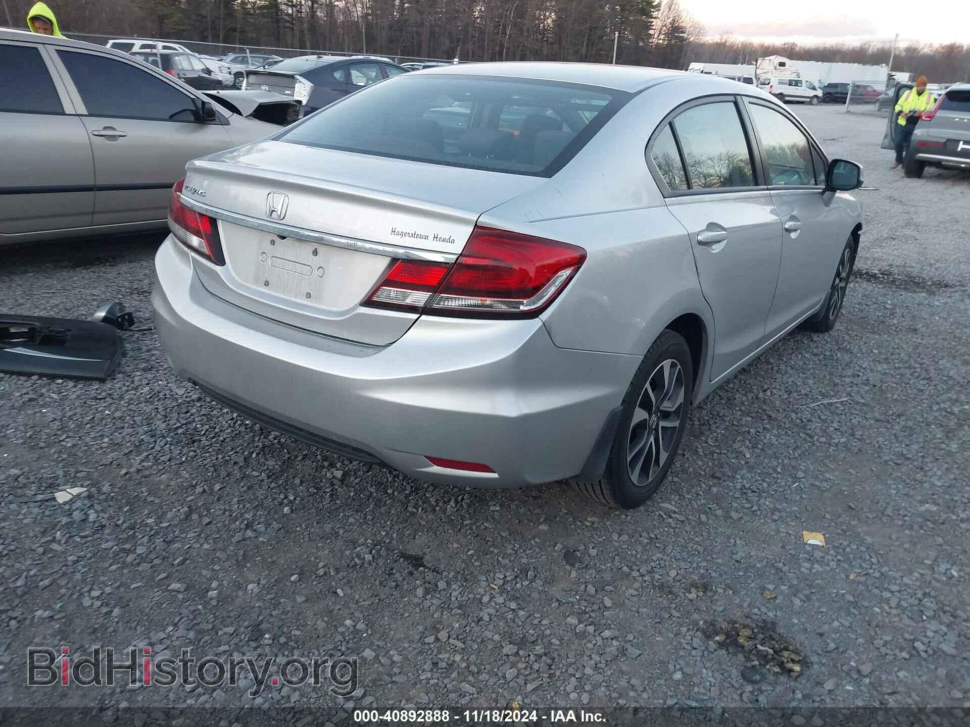 2013 HONDA CIVIC - VIN: 19XFB2F81DE270400 - Фото 4