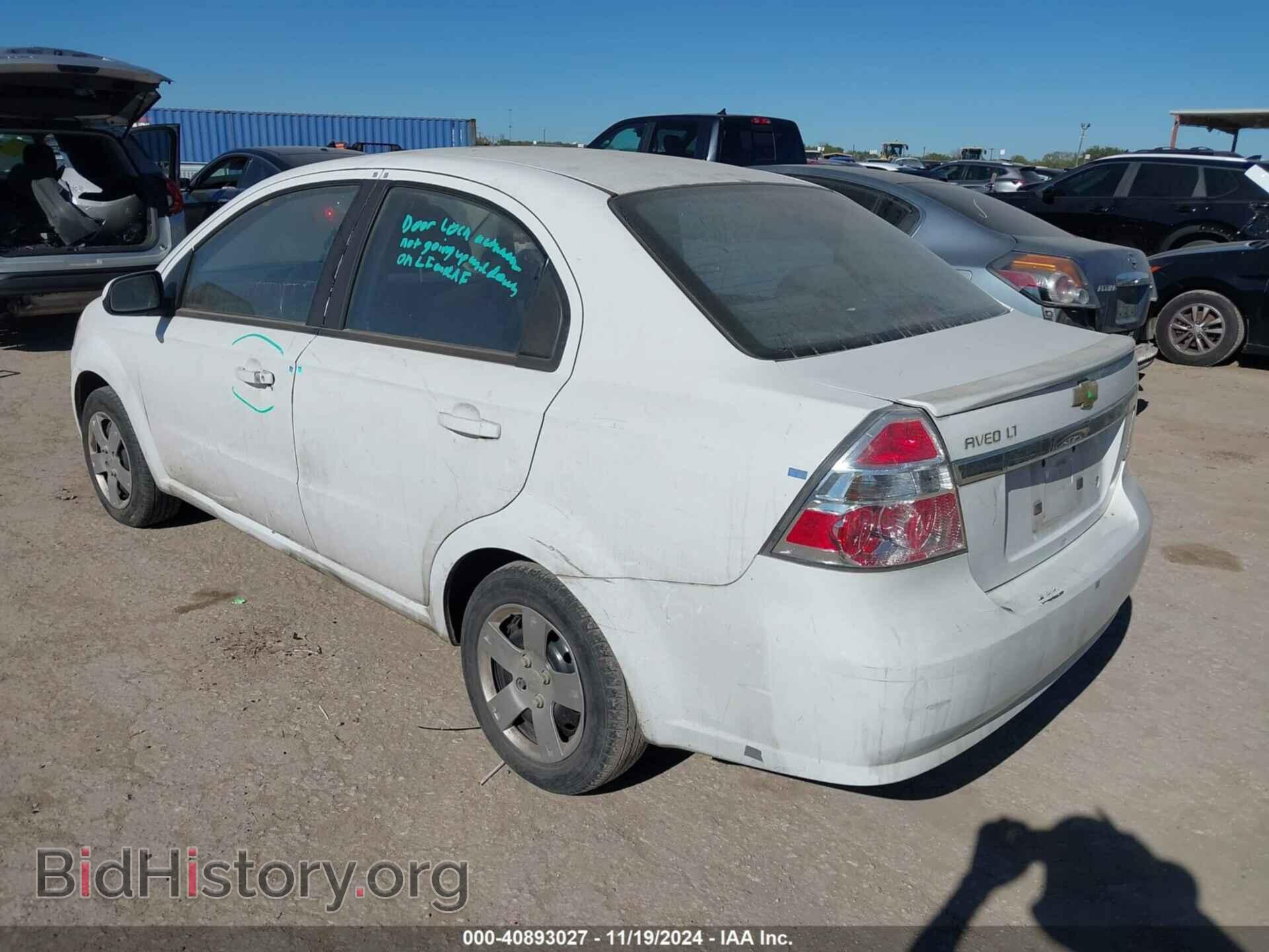 2011 CHEVROLET AVEO - VIN: KL1TD5DE4BB136781 - Фото 3