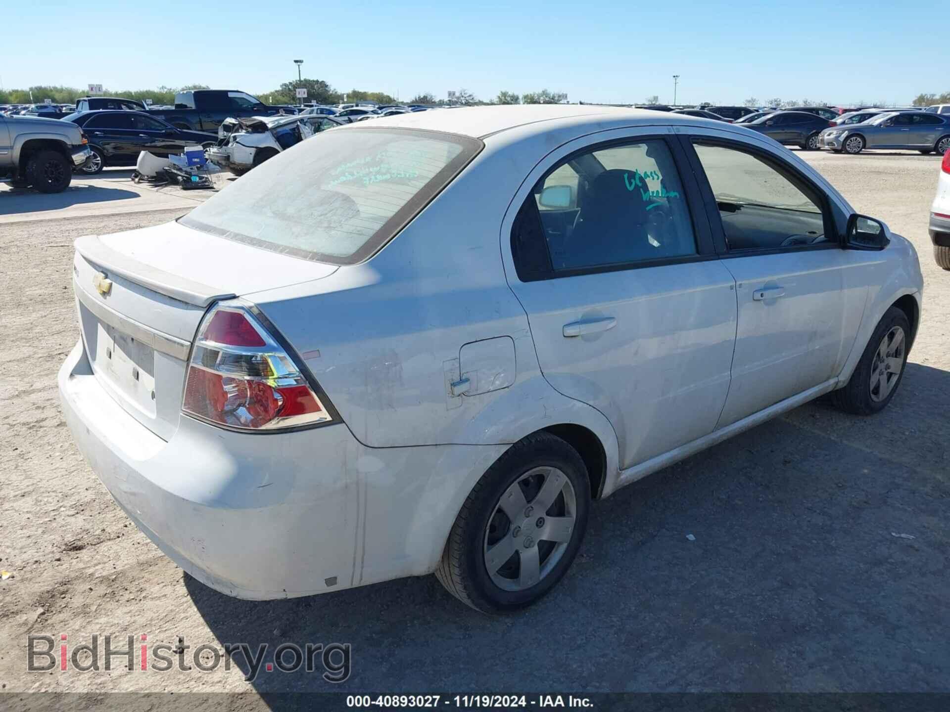 2011 CHEVROLET AVEO - VIN: KL1TD5DE4BB136781 - Фото 4