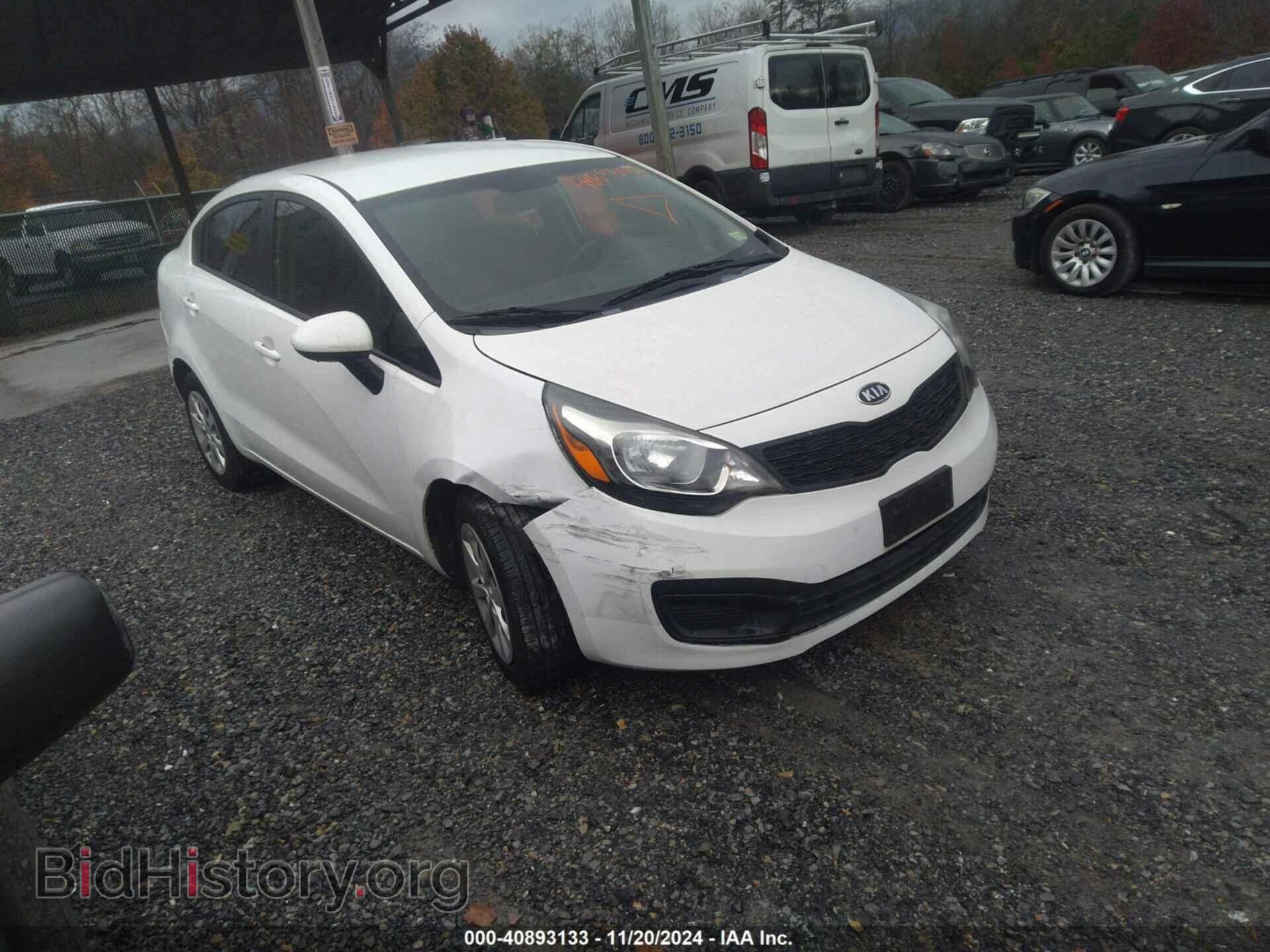 Фотография KNADM4A32C6089901 - KIA RIO 2012