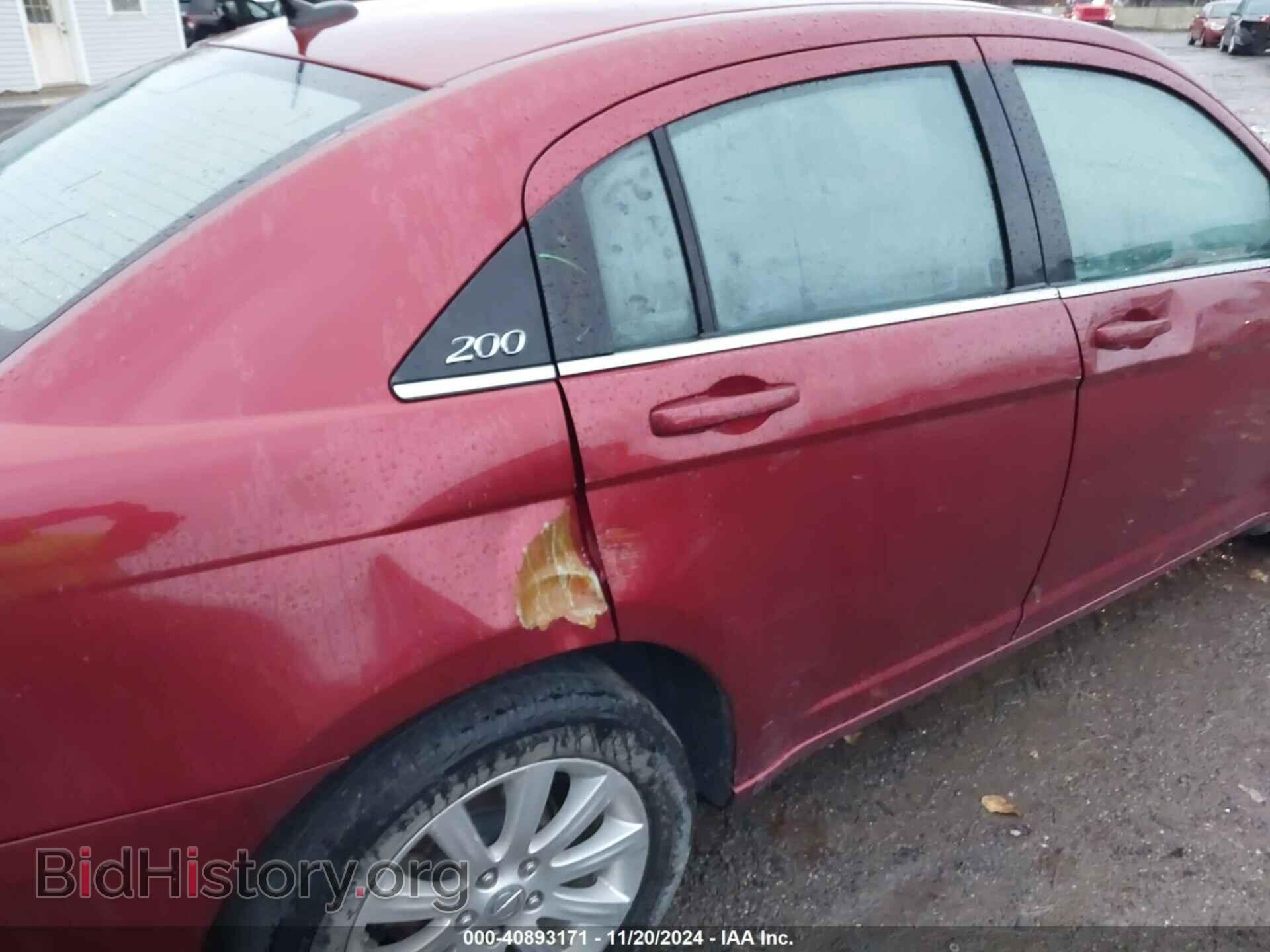 2013 CHRYSLER 200 - VIN: 1C3CCBBB9DN766255 - Фото 6