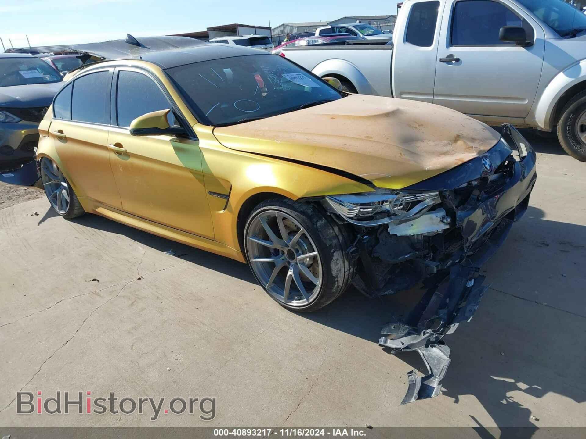 Photo WBS8M9C53H5G84216 - BMW M3 2017
