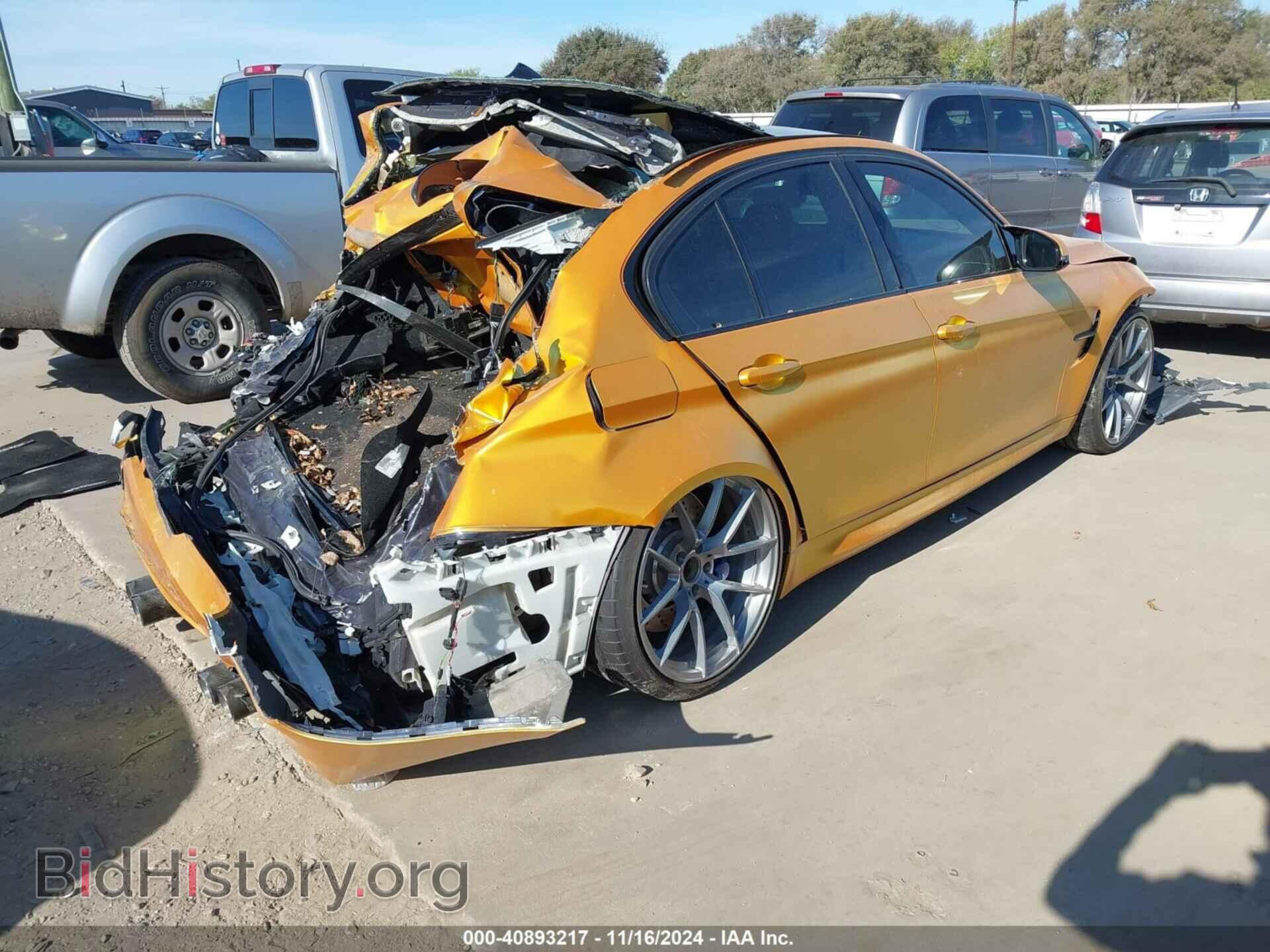 2017 BMW M3 - VIN: WBS8M9C53H5G84216 - Фото 4