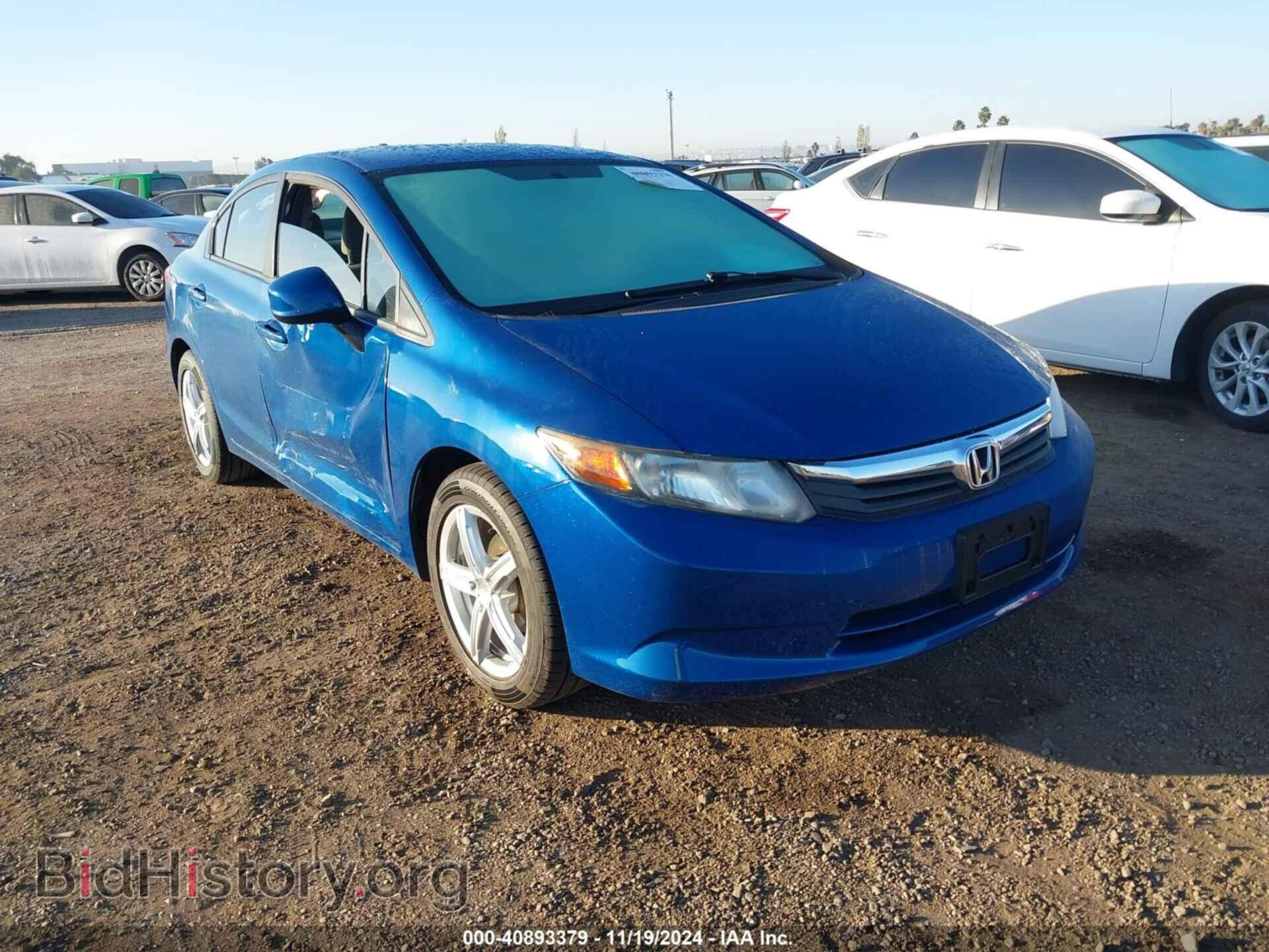 Photo 19XFB2F59CE304801 - HONDA CIVIC 2012