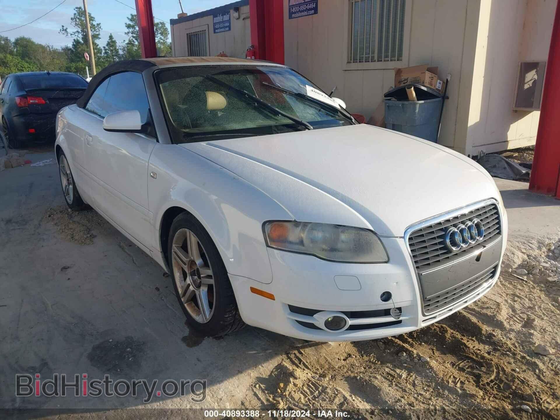 Photo WAUAF48H87K027821 - AUDI A4 2007
