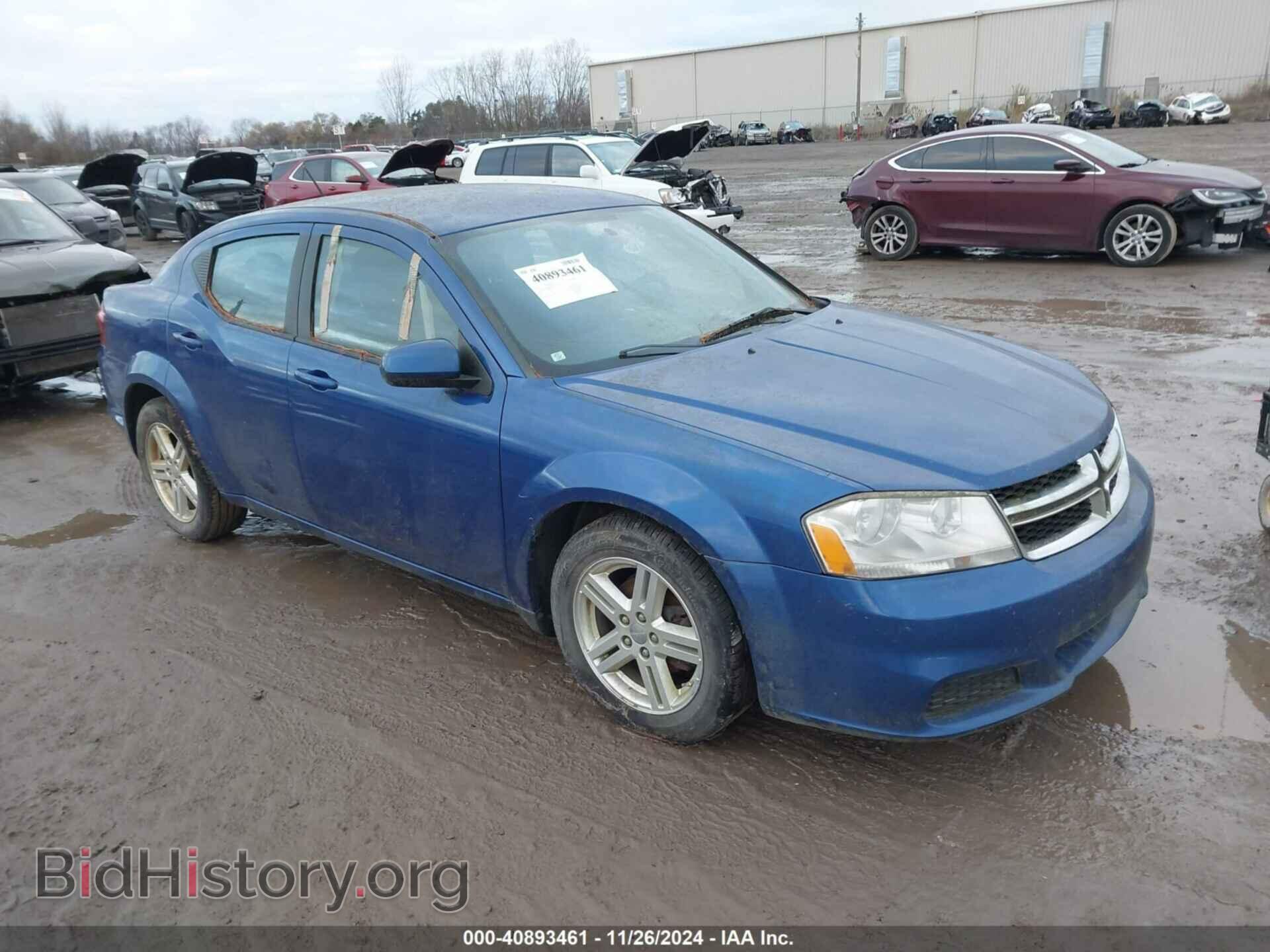 Photo 1C3CDZCB8CN170279 - DODGE AVENGER 2012