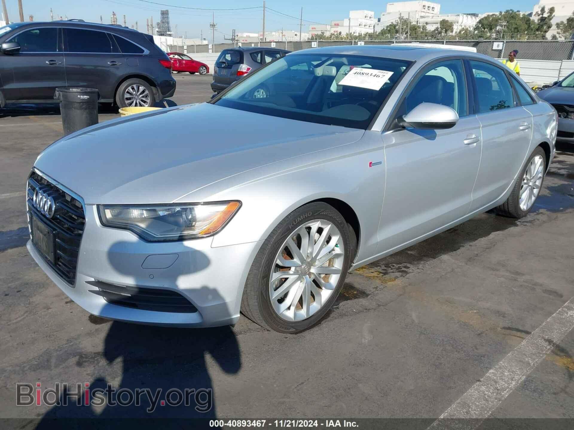 2012 AUDI A6 - VIN: WAUGGAFC0CN128406 - Фото 2