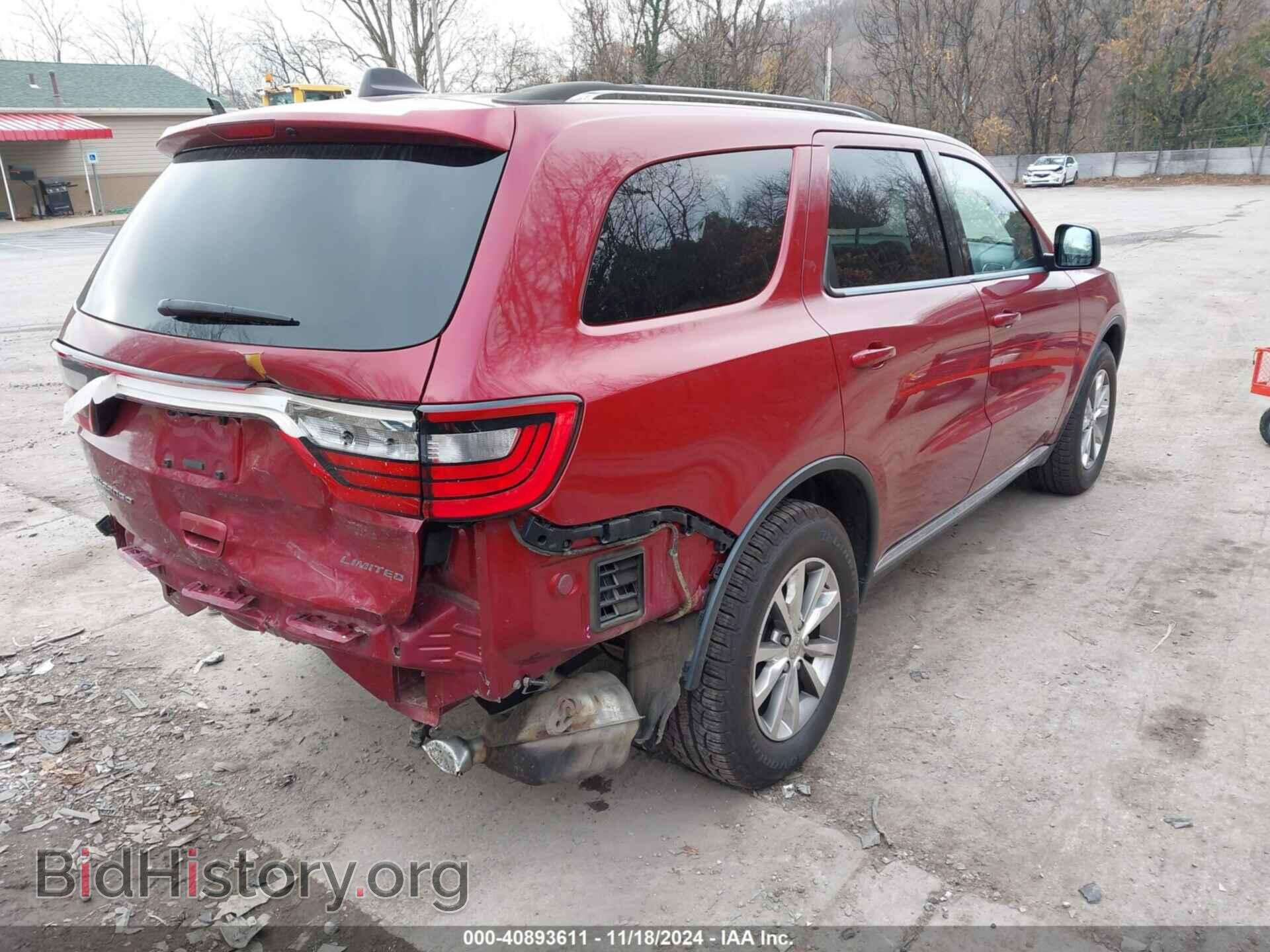 2015 DODGE DURANGO - VIN: 1C4RDJDG5FC917208 - Photo 4