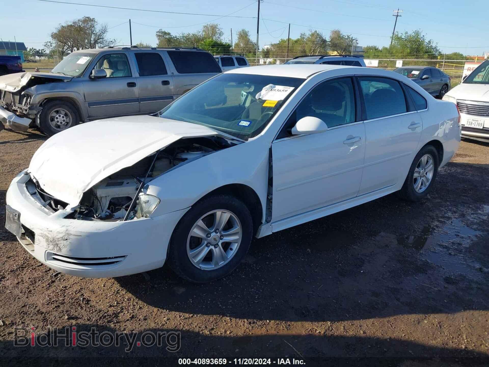 2013 CHEVROLET IMPALA - VIN: 2G1WF5E35D1248630 - Фото 2
