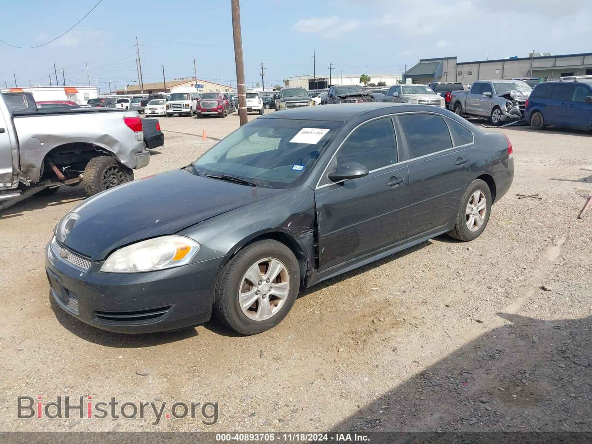 2012 CHEVROLET IMPALA - VIN: 2G1WA5E34C1244985 - Фото 2