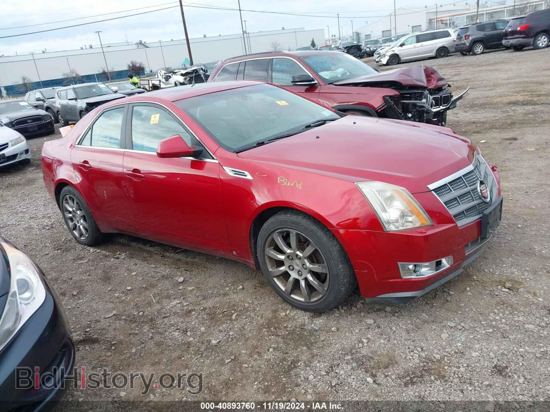 Photo 1G6DT57V080201838 - CADILLAC CTS 2008