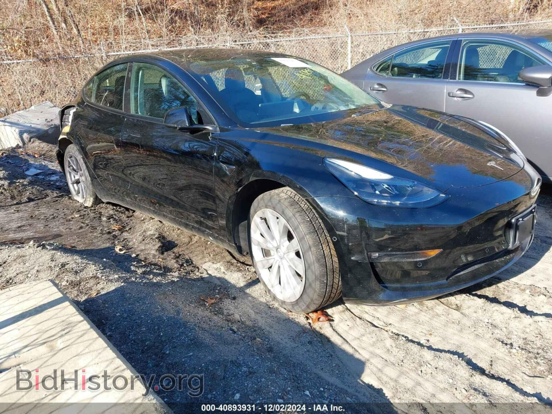 Photo 5YJ3E1EB4MF903192 - TESLA MODEL 3 2021