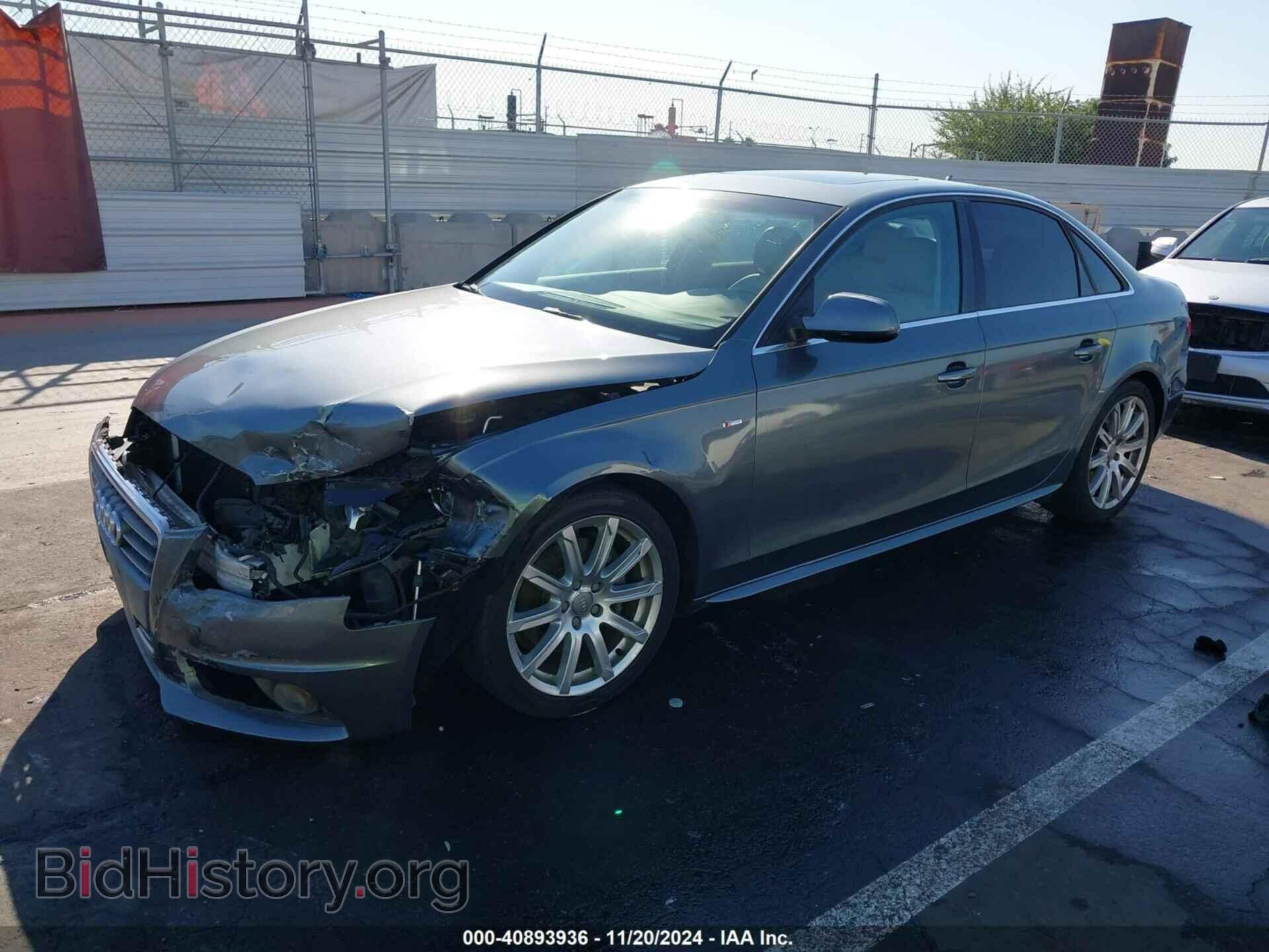 2012 AUDI A4 - VIN: WAUEFAFL3CA013431 - Photo 2