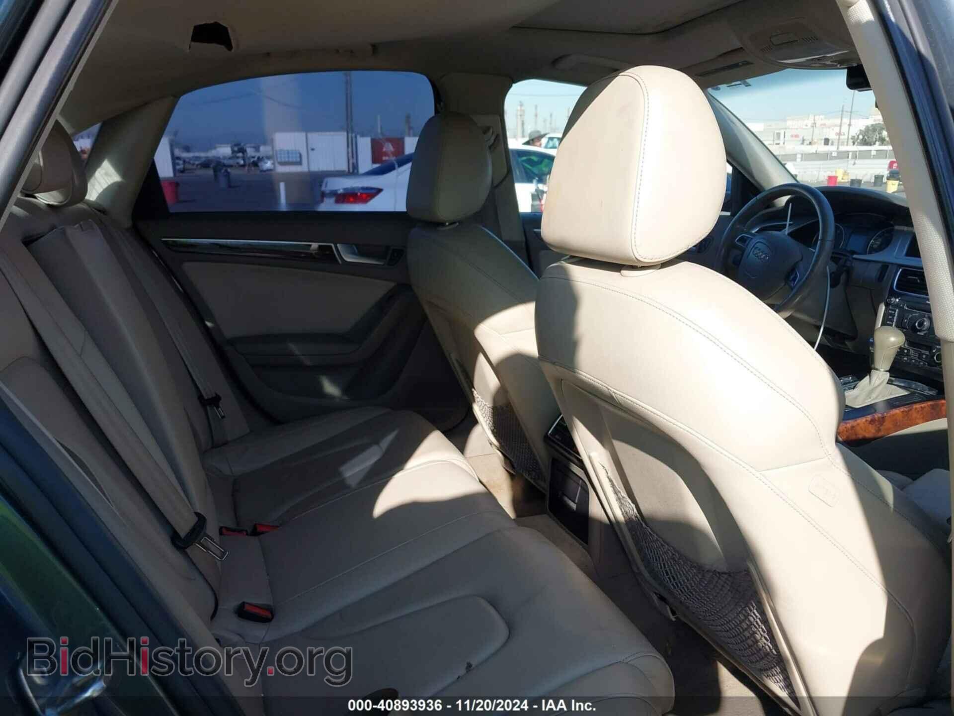 2012 AUDI A4 - VIN: WAUEFAFL3CA013431 - Photo 8