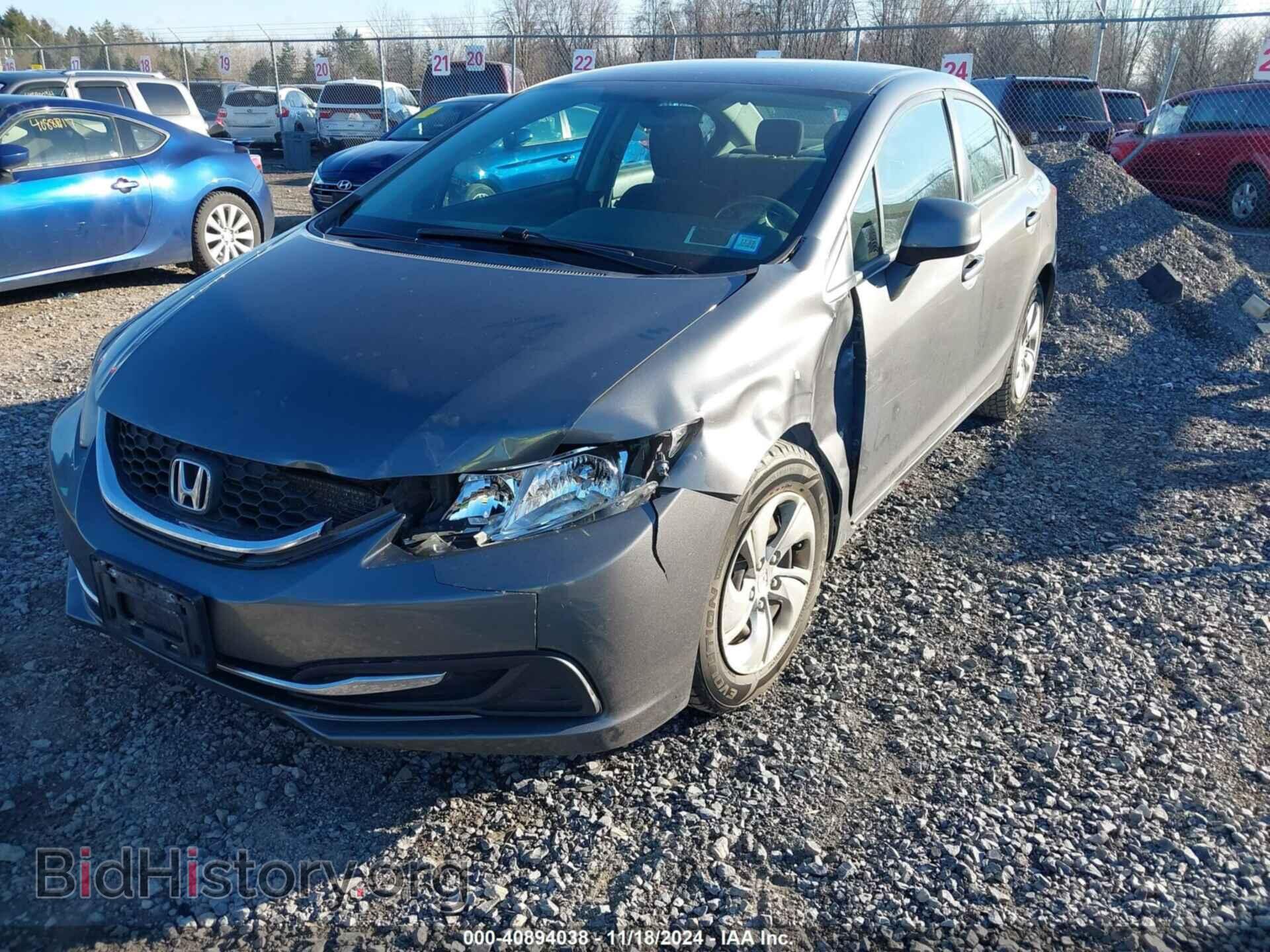 2013 HONDA CIVIC - VIN: 19XFB2F54DE051484 - Фото 2