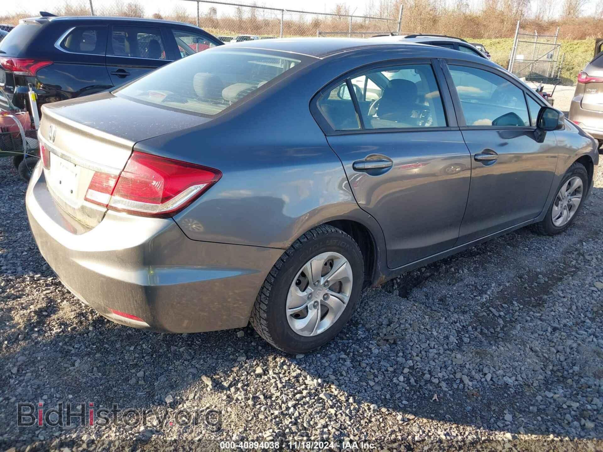 2013 HONDA CIVIC - VIN: 19XFB2F54DE051484 - Фото 4