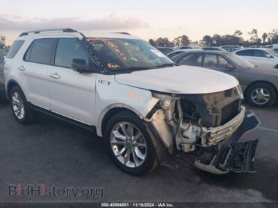 2011 Ford EXPLORER XLT, white — VIN 1FMHK7D89BGA51492, IAAI