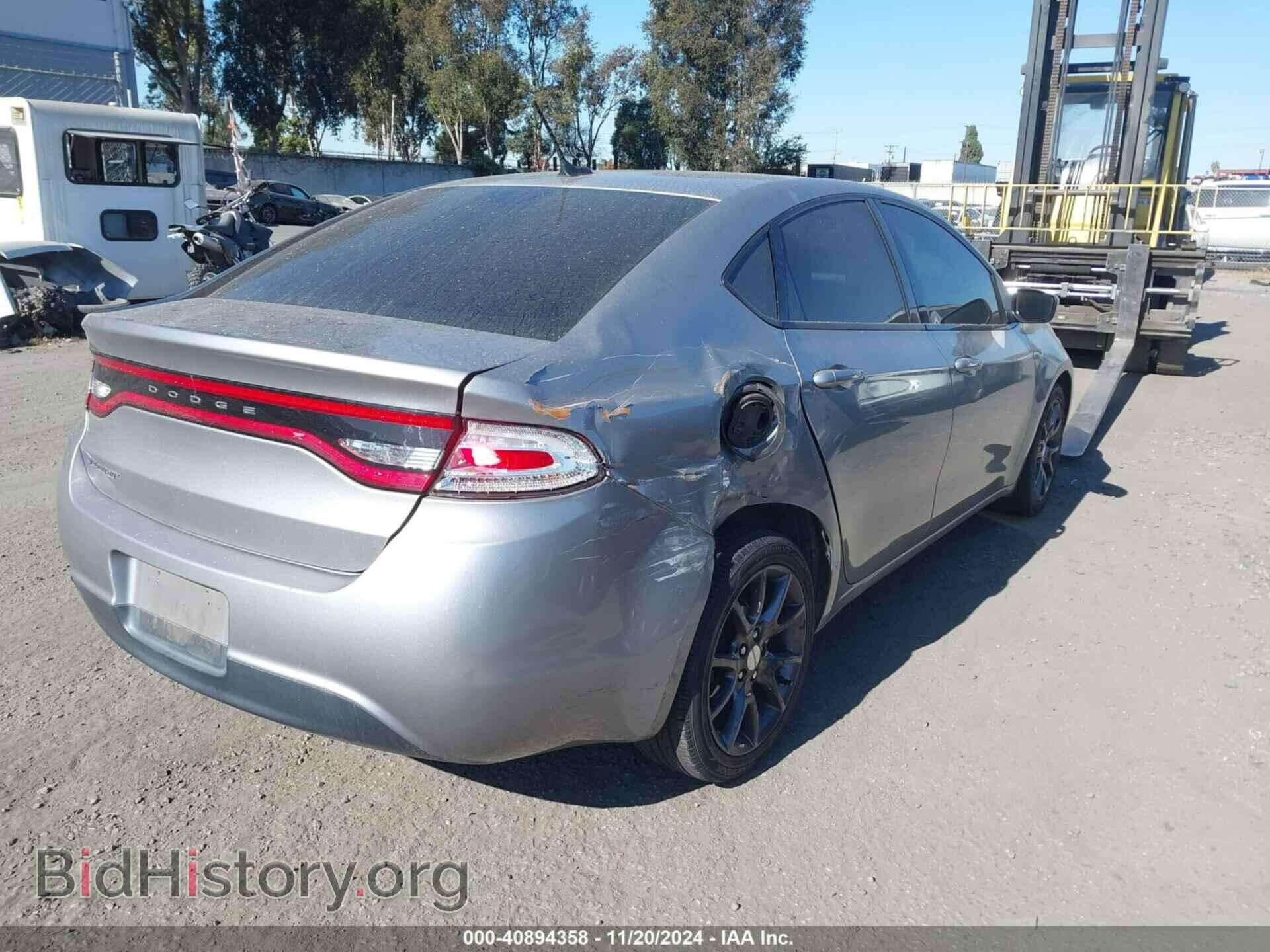 2016 DODGE DART - VIN: 1C3CDFAA6GD503650 - Photo 4
