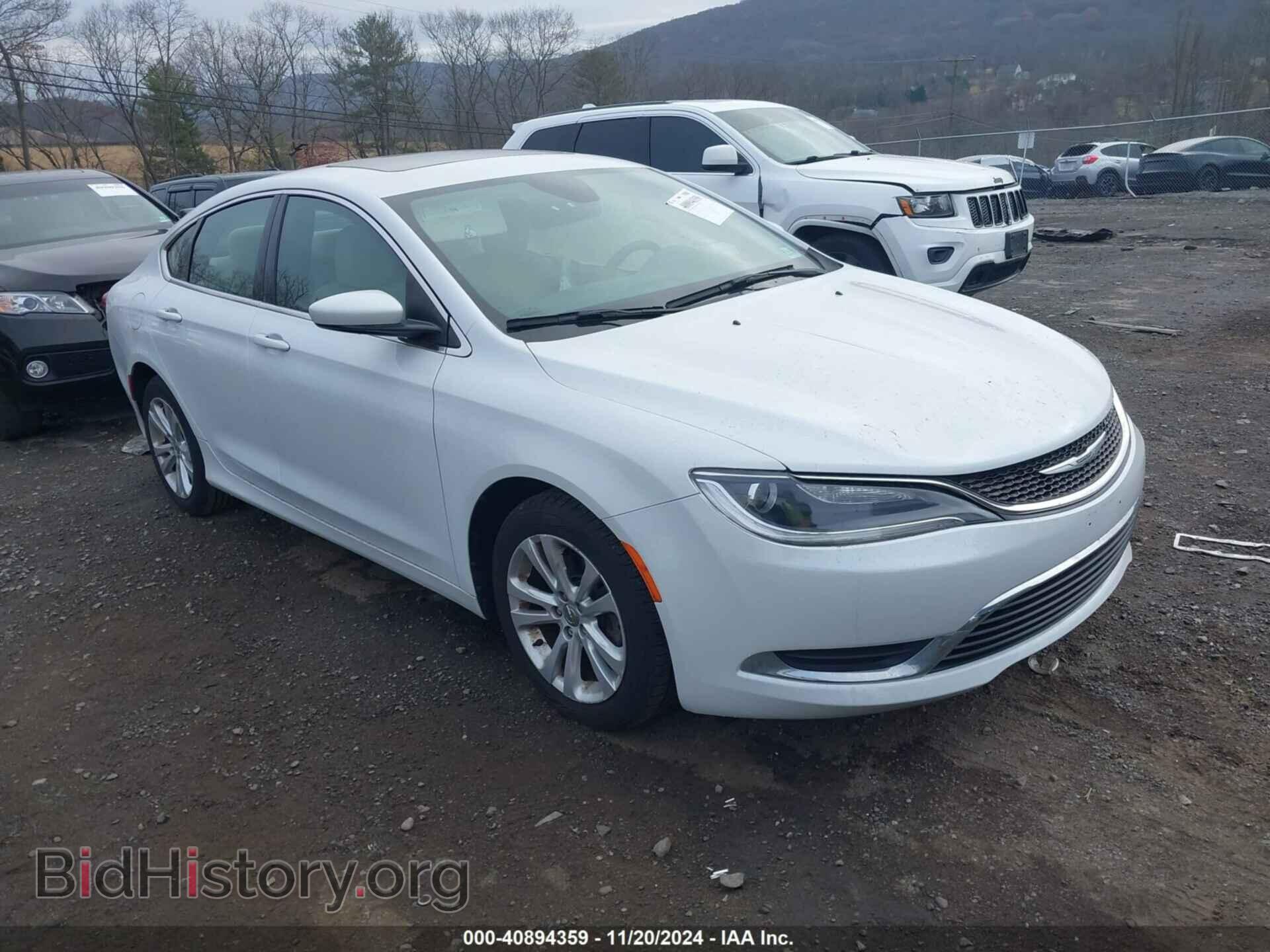 Фотография 1C3CCCAB3FN563551 - CHRYSLER 200 2015