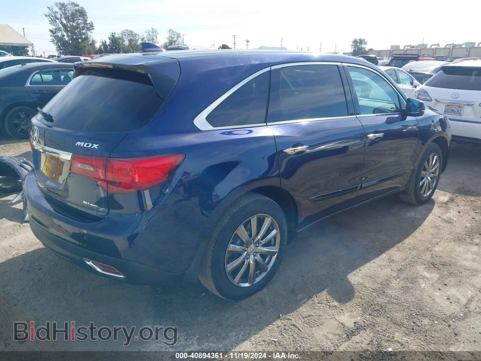 2014 ACURA MDX - VIN: 5FRYD4H44EB033774 - Фото 4