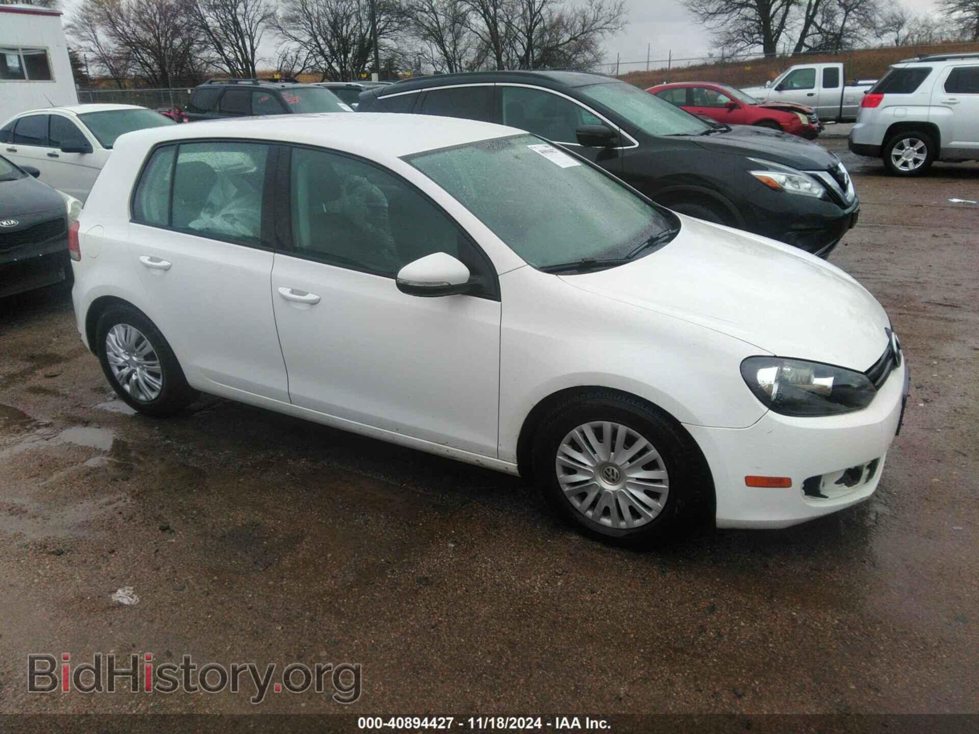 Photo WVWDB7AJ2CW167408 - VOLKSWAGEN GOLF 2012