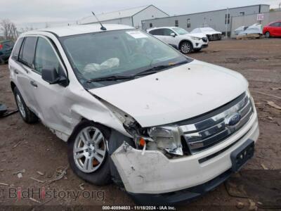 2010 Ford EDGE SE, белый — VIN 2FMDK3GC9ABA30493, IAAI