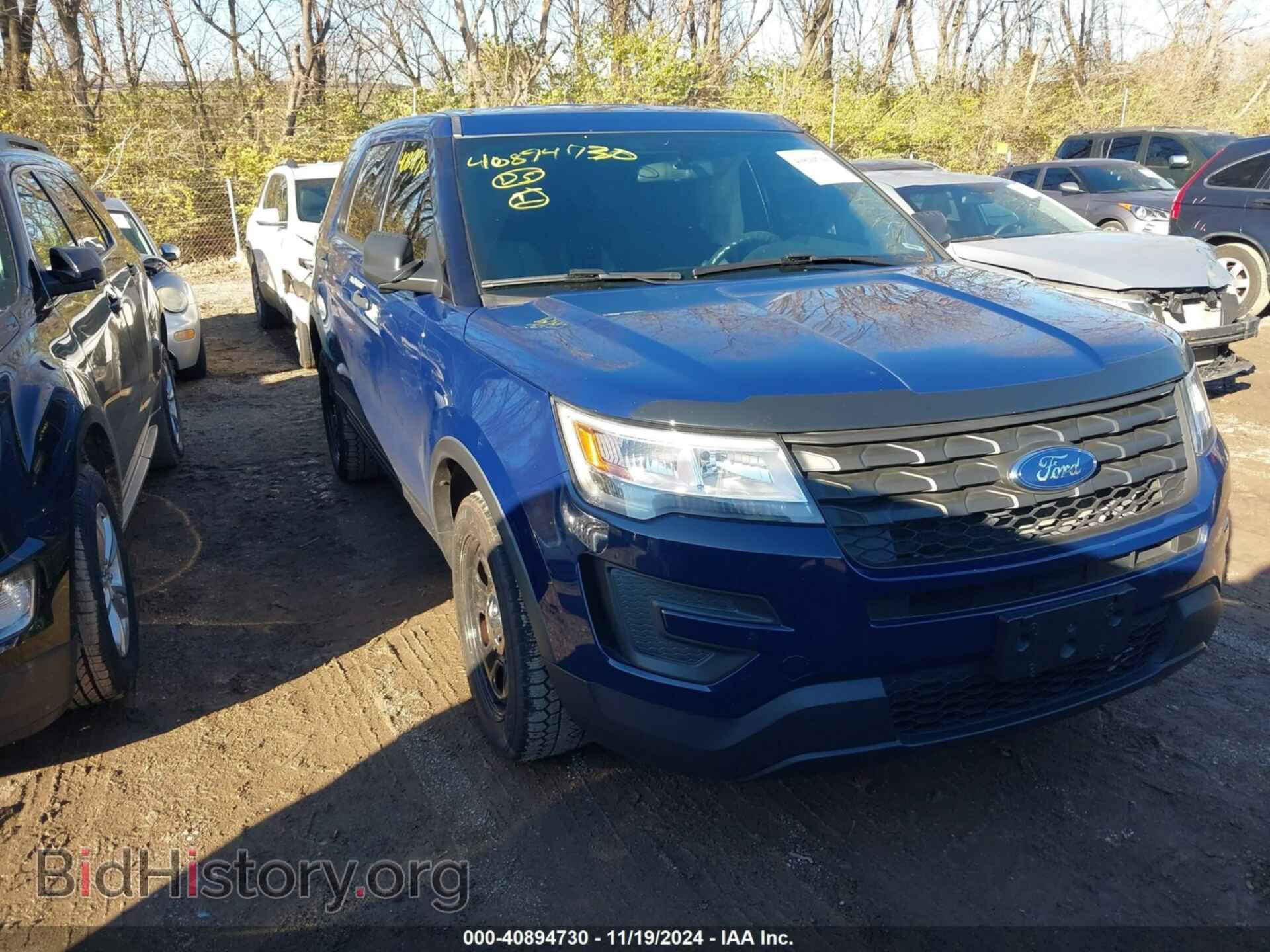 Photo 1FM5K8AR9JGB59647 - FORD POLICE INTERCEPTOR UTILITY 2018