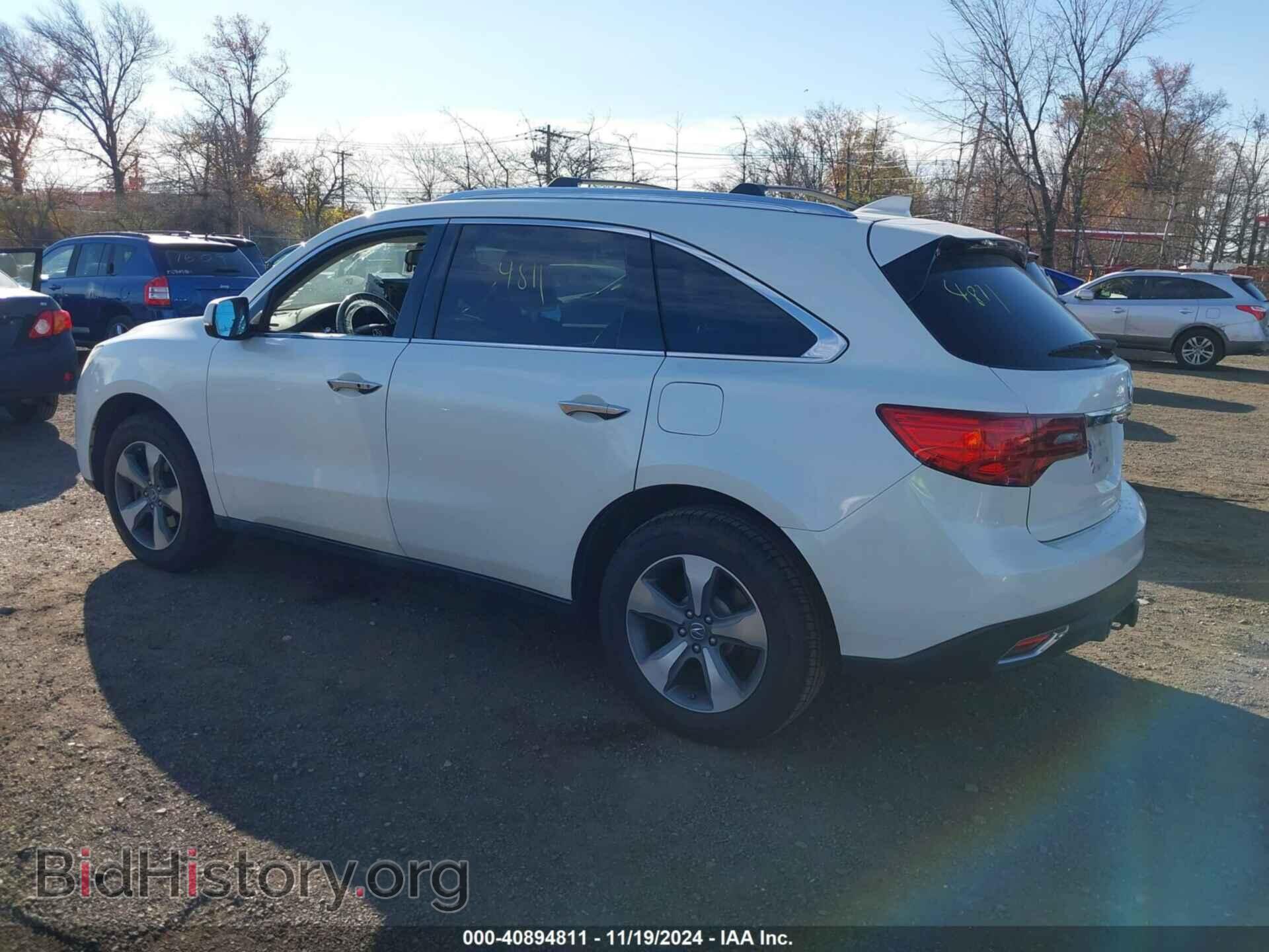 2015 ACURA MDX - VIN: 5FRYD4H2XFB003243 - Фото 3