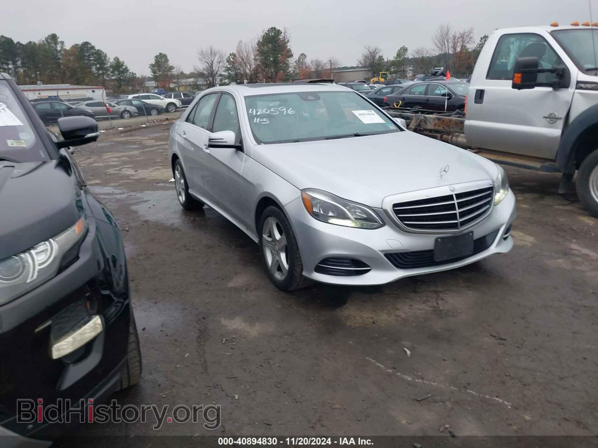 Photo WDDHF8JB0EA988209 - MERCEDES-BENZ E 350 2014