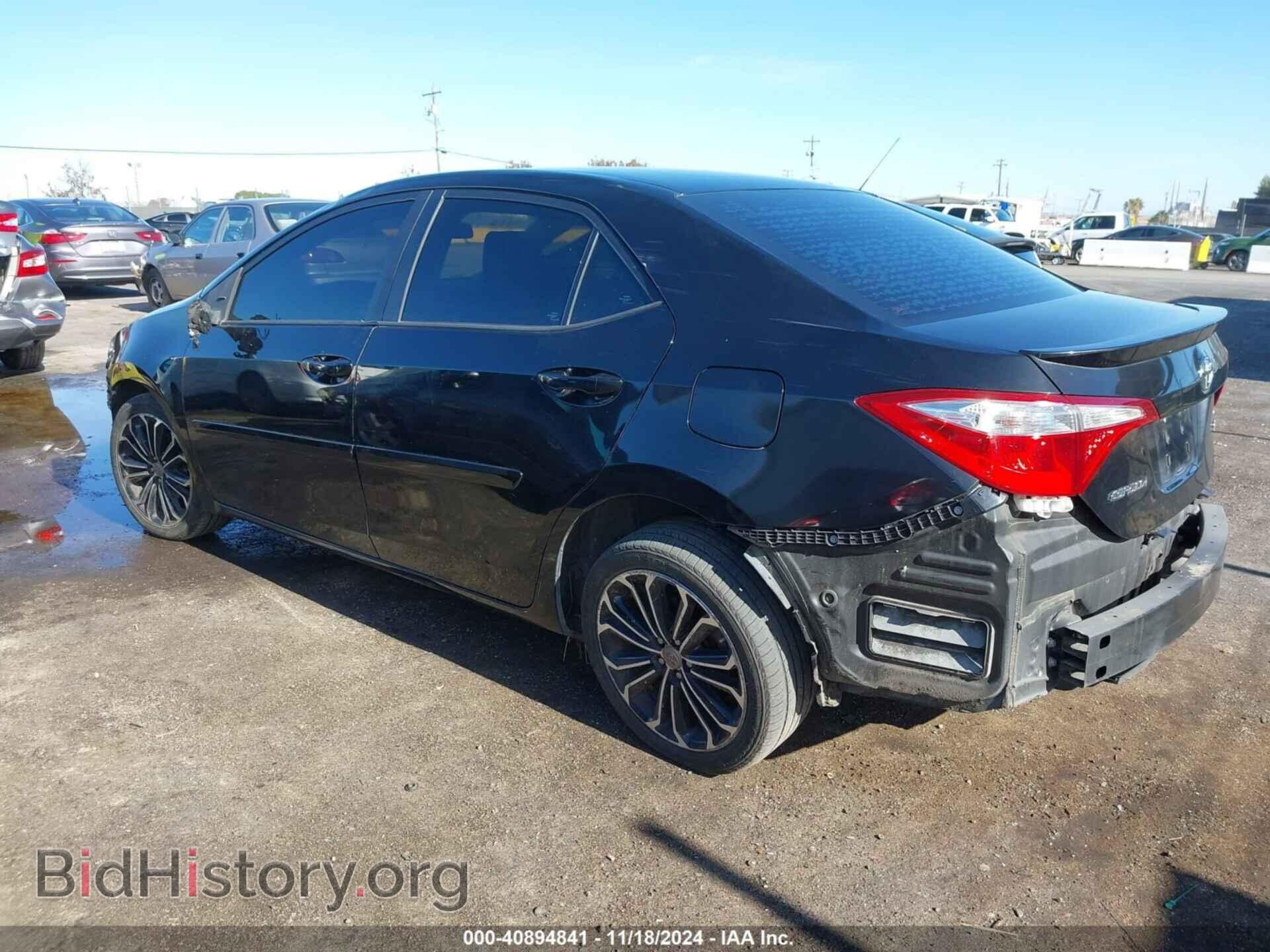 2016 TOYOTA COROLLA - VIN: 5YFBURHE2GP383604 - Фото 3
