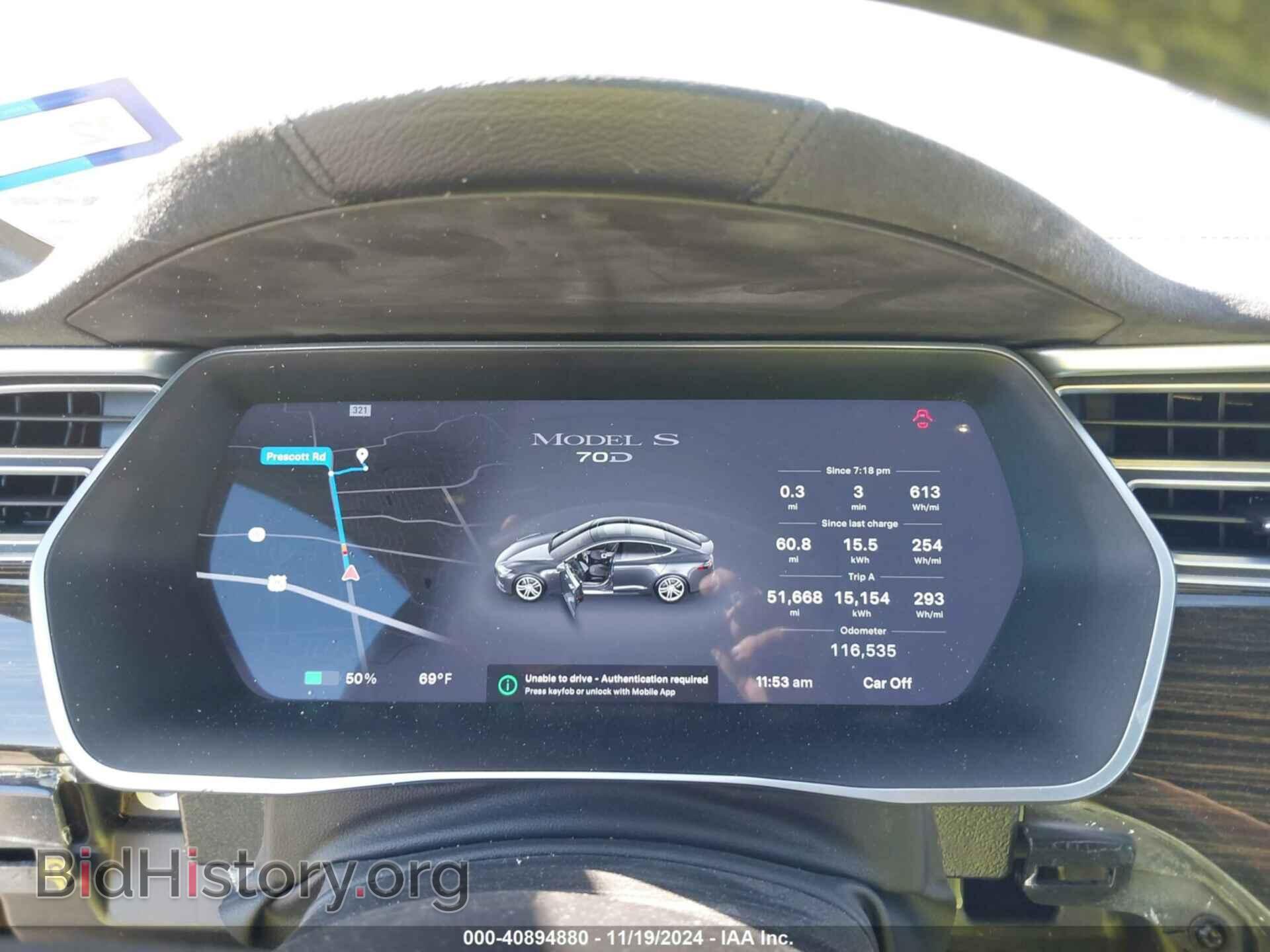 2015 TESLA MODEL S - VIN: 5YJSA1E27FF102525 - Фото 7