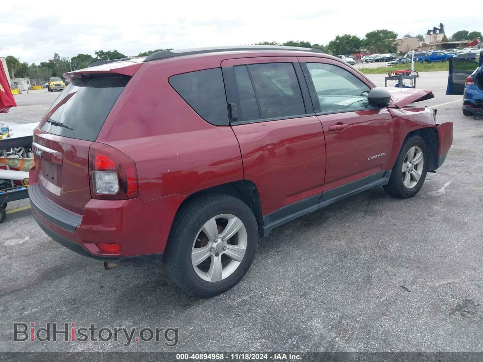 2016 JEEP COMPASS - VIN: 1C4NJCBA9GD525085 - Фото 4