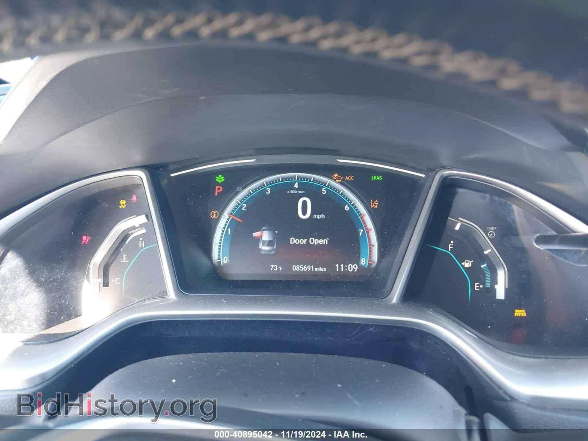 2019 HONDA CIVIC - VIN: JHMFC1F31KX000171 - Фото 7
