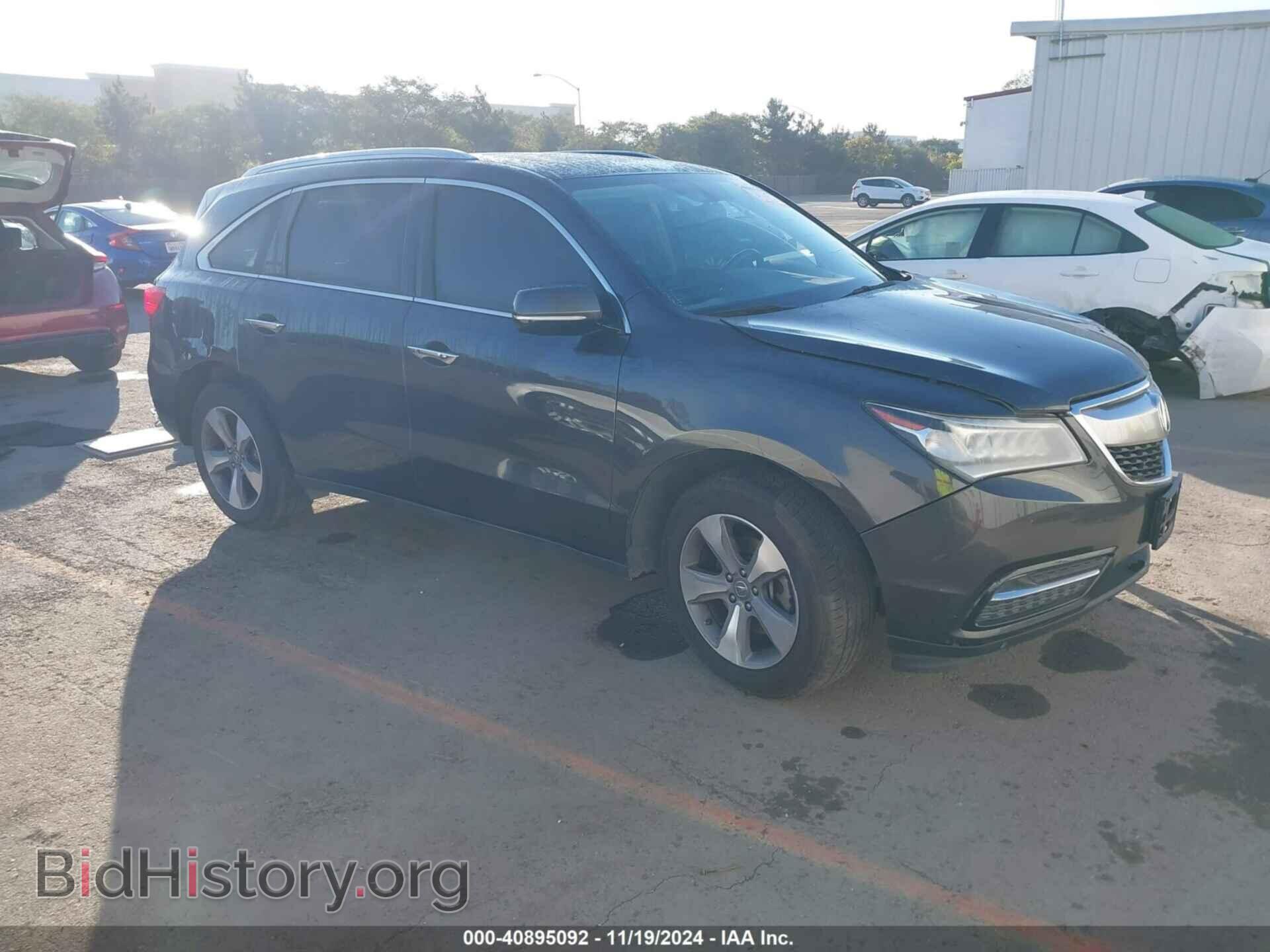 Фотография 5FRYD4H29EB017276 - ACURA MDX 2014