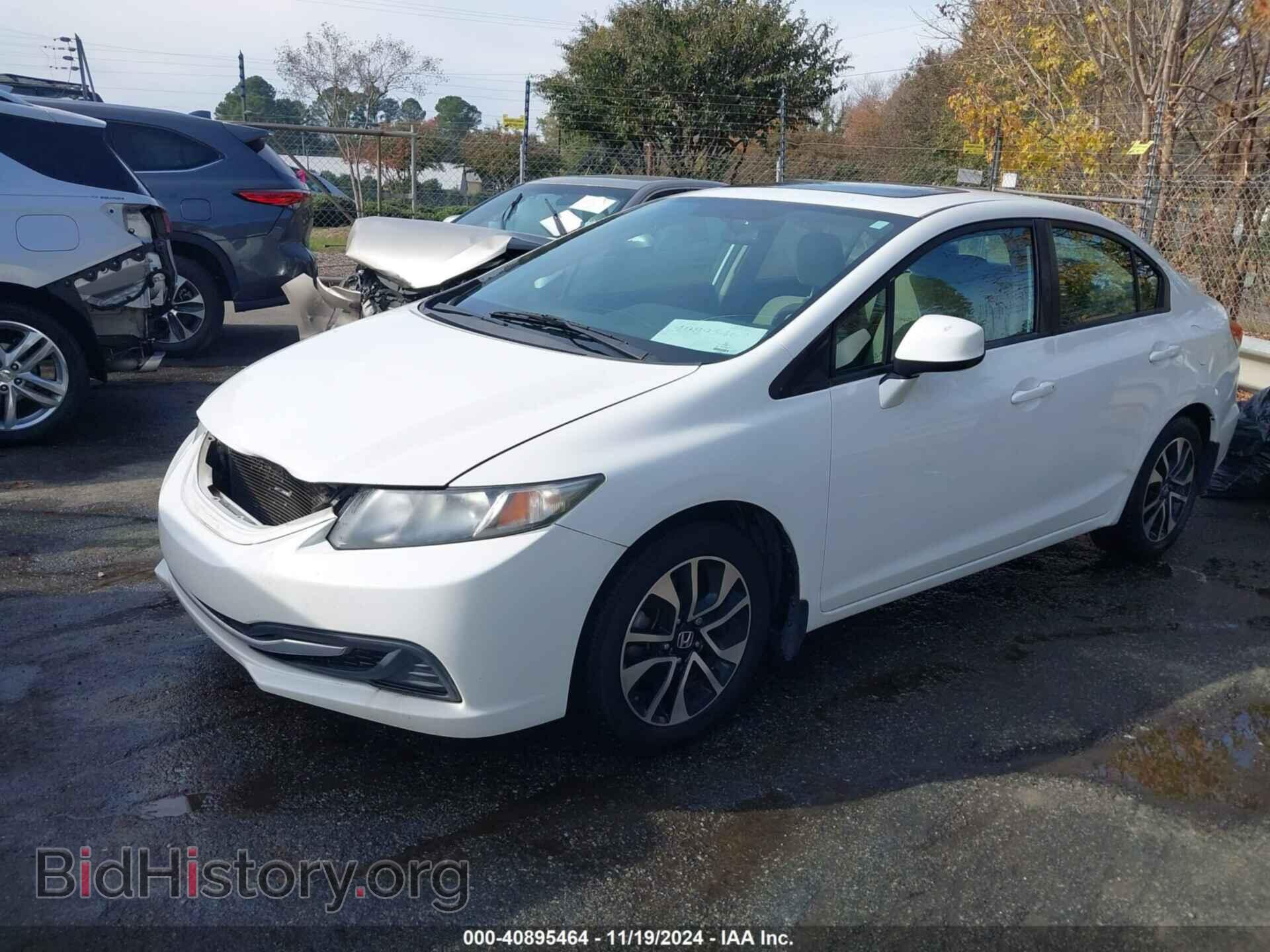 2013 HONDA CIVIC - VIN: 19XFB2F83DE073650 - Фото 2
