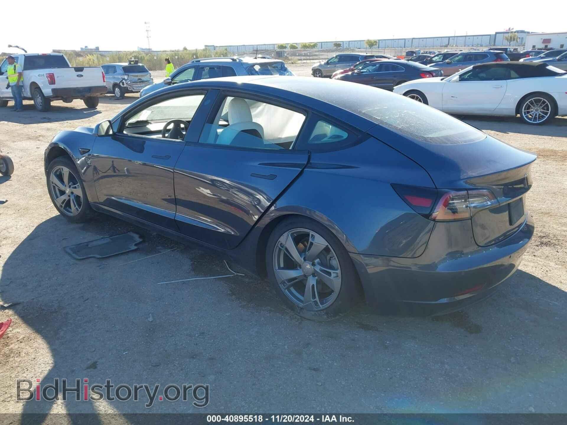2022 TESLA MODEL 3 - VIN: 5YJ3E1EB7NF342276 - Фото 3