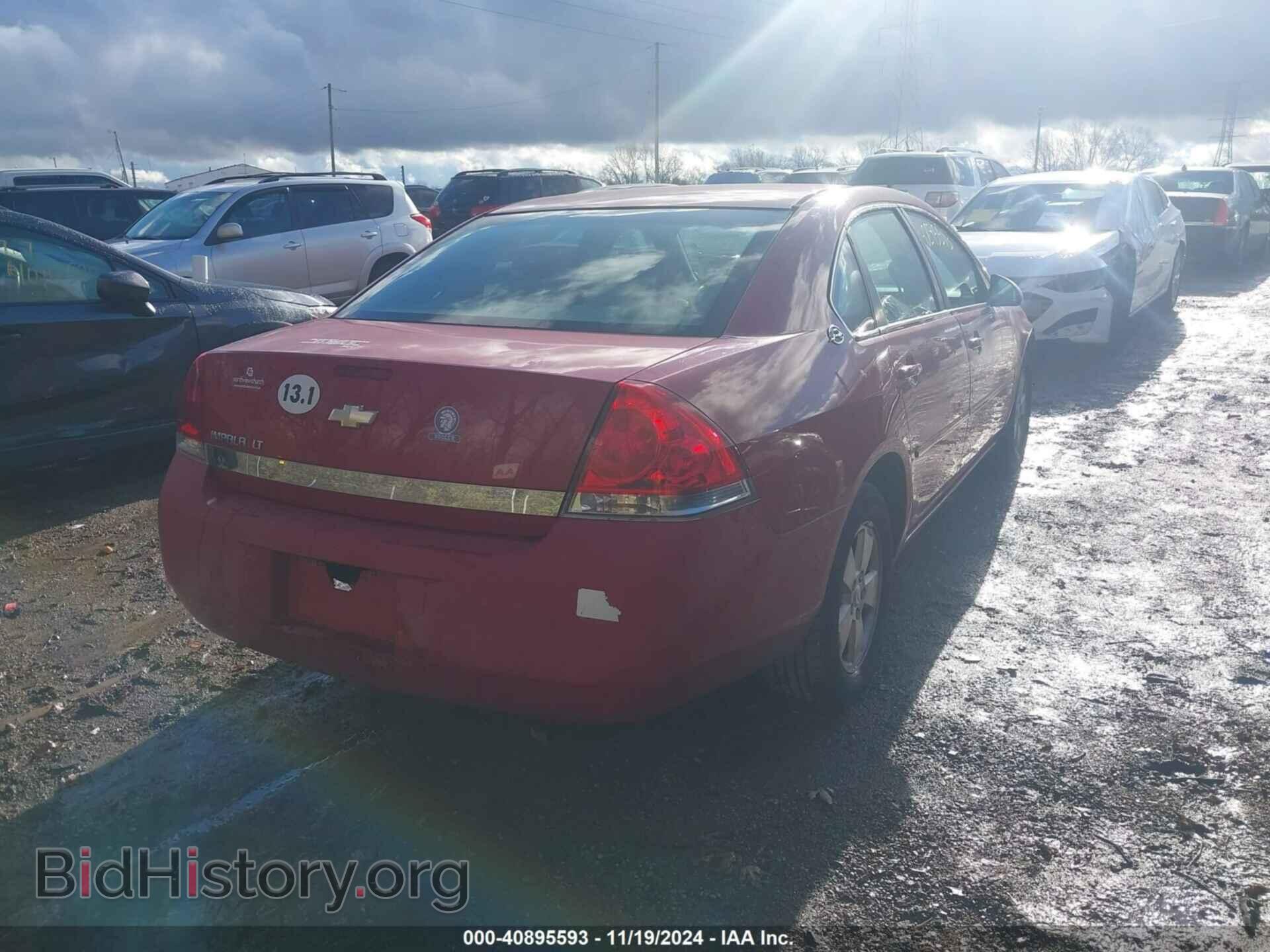 2008 CHEVROLET IMPALA - VIN: 2G1WT55N889191020 - Фото 4